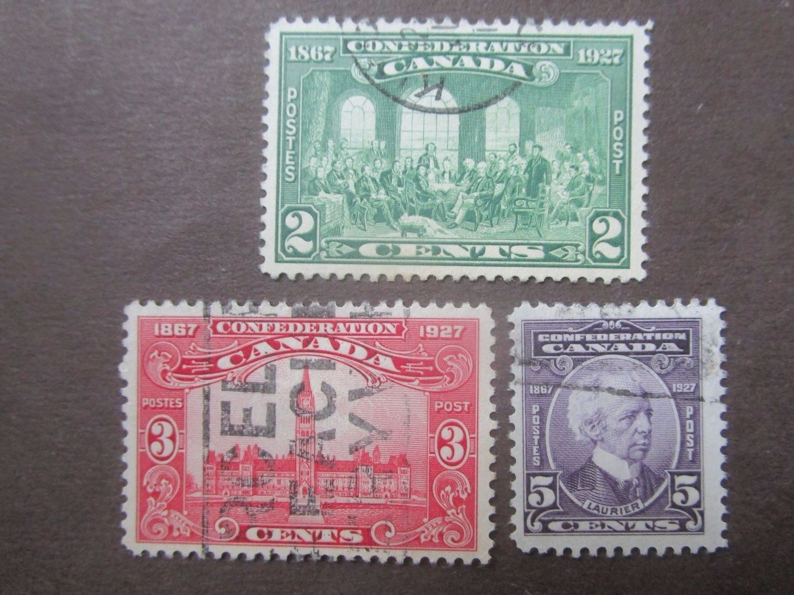 Alle Briefmarken: Kanada   1927 – Gebraucht aus Dürnten von tu5bo9