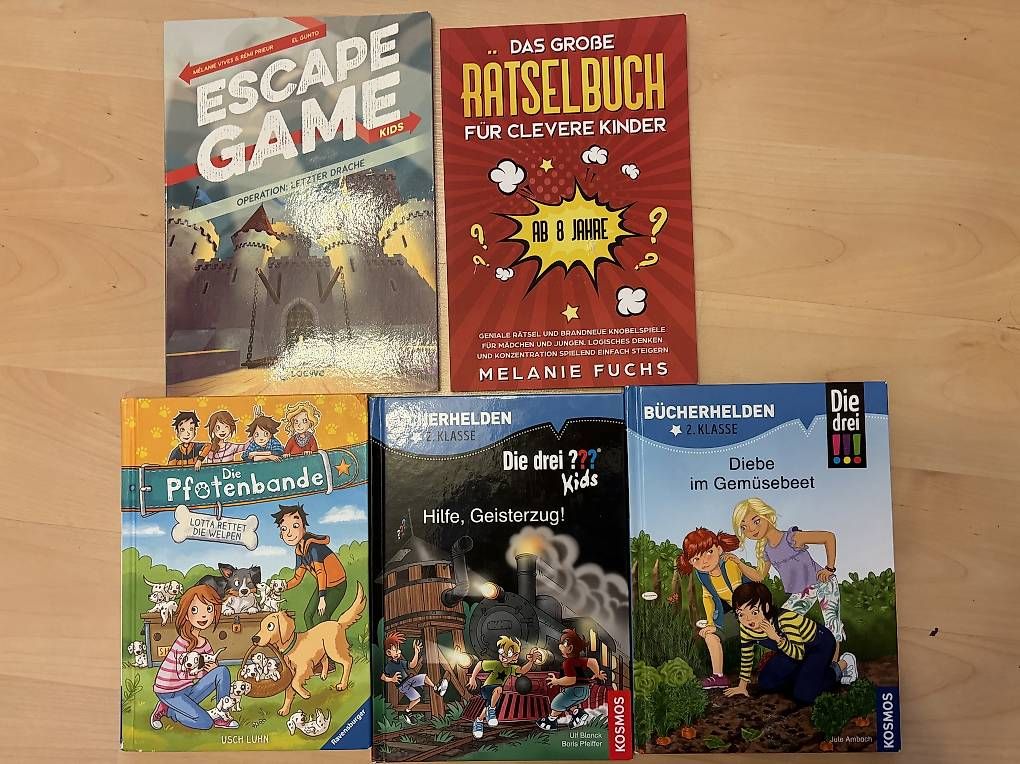 Libri: 5 Kinder Bücher ab 7 bis 8 – Usato da Winterthur venduto da bungy192 1