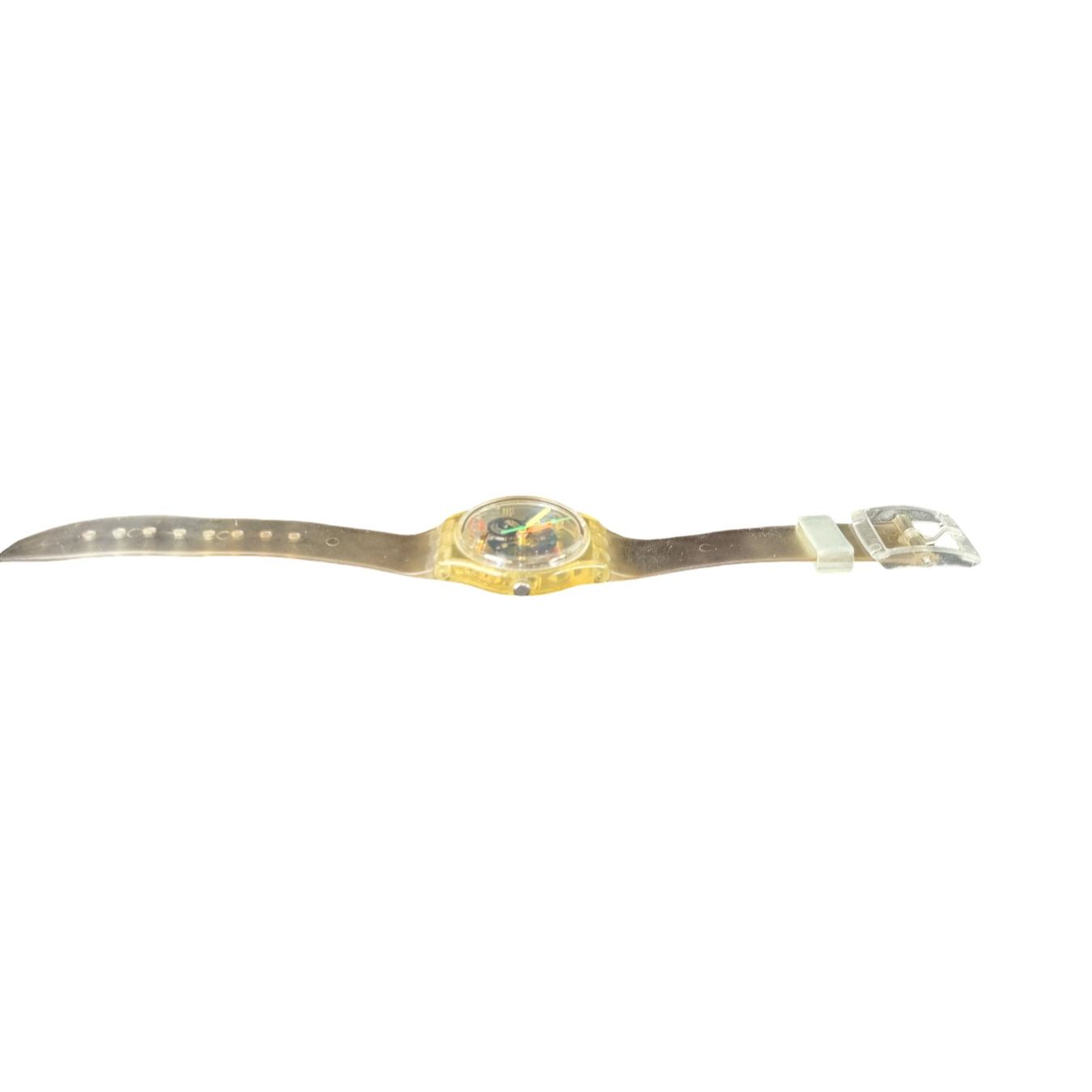 Swatch Uhren: SWATCH Uhr transparent – Gebraucht aus Wangen b. Olten von Restwert_Wangen 2