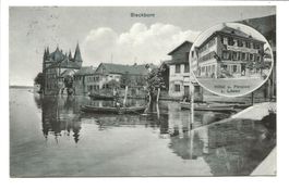 Steckborn (TG) Untersee - Hôtel Pension zum Löwen - 1915