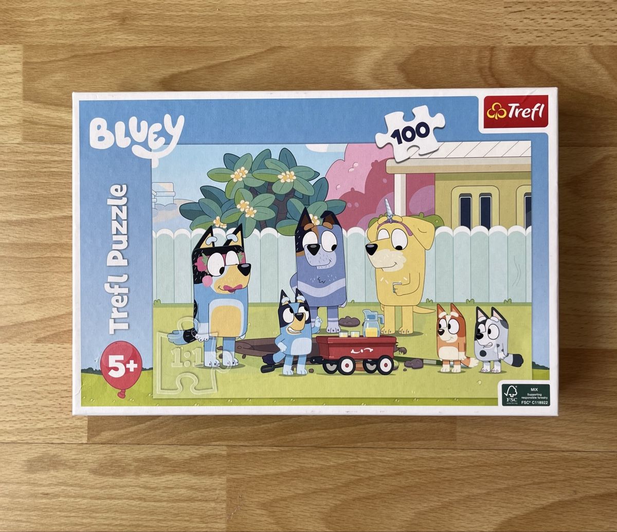 Puzzle: Bluey Puzzle, 100 teilig, 5+ – Usato da Zürich venduto da jmg_8005