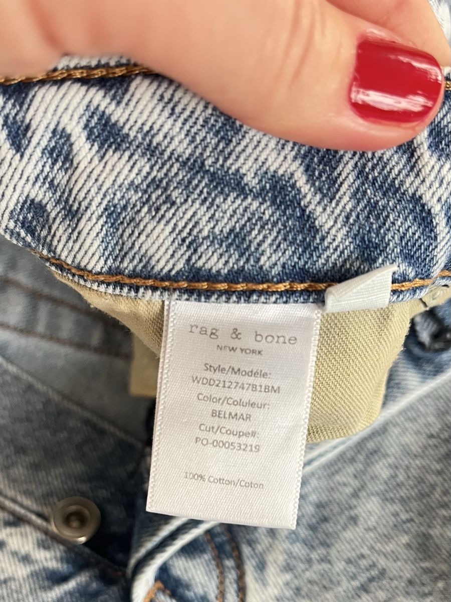 Jeans: RAG & BONE Mom Jeans Maya High Rise, Gr. 27 28 – Usato da Küsnacht ZH venduto da madrilena77 7
