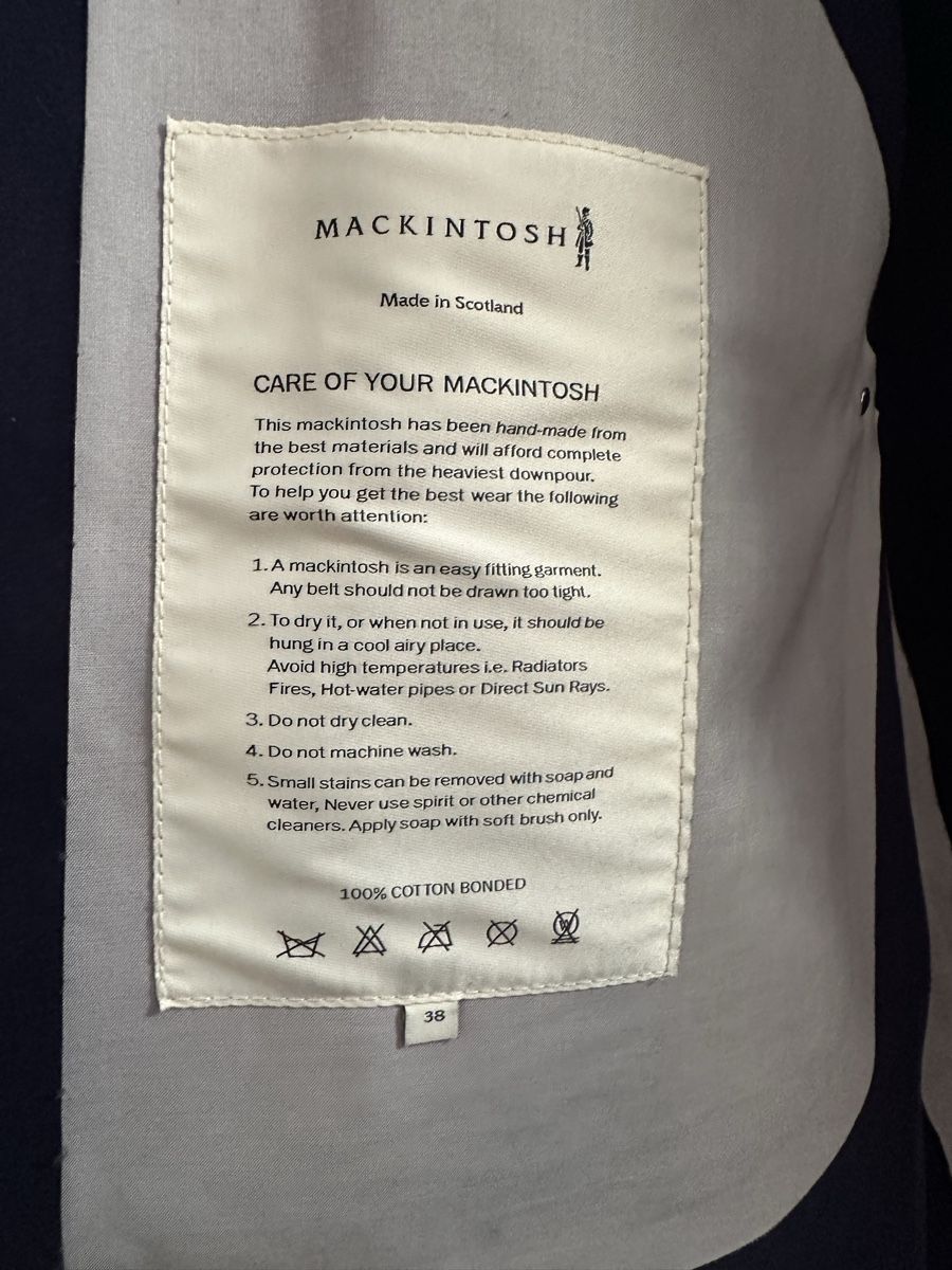 Mackintosh Manteaux: Mackintosh Mantel Blau  – D'occasion à Zürich par Chris_Bichsel 1