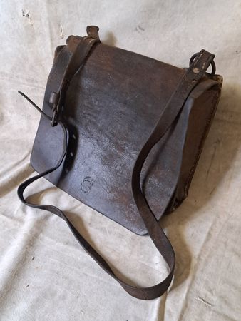 1./2.WK Ledertasche Armee, tolle Patina