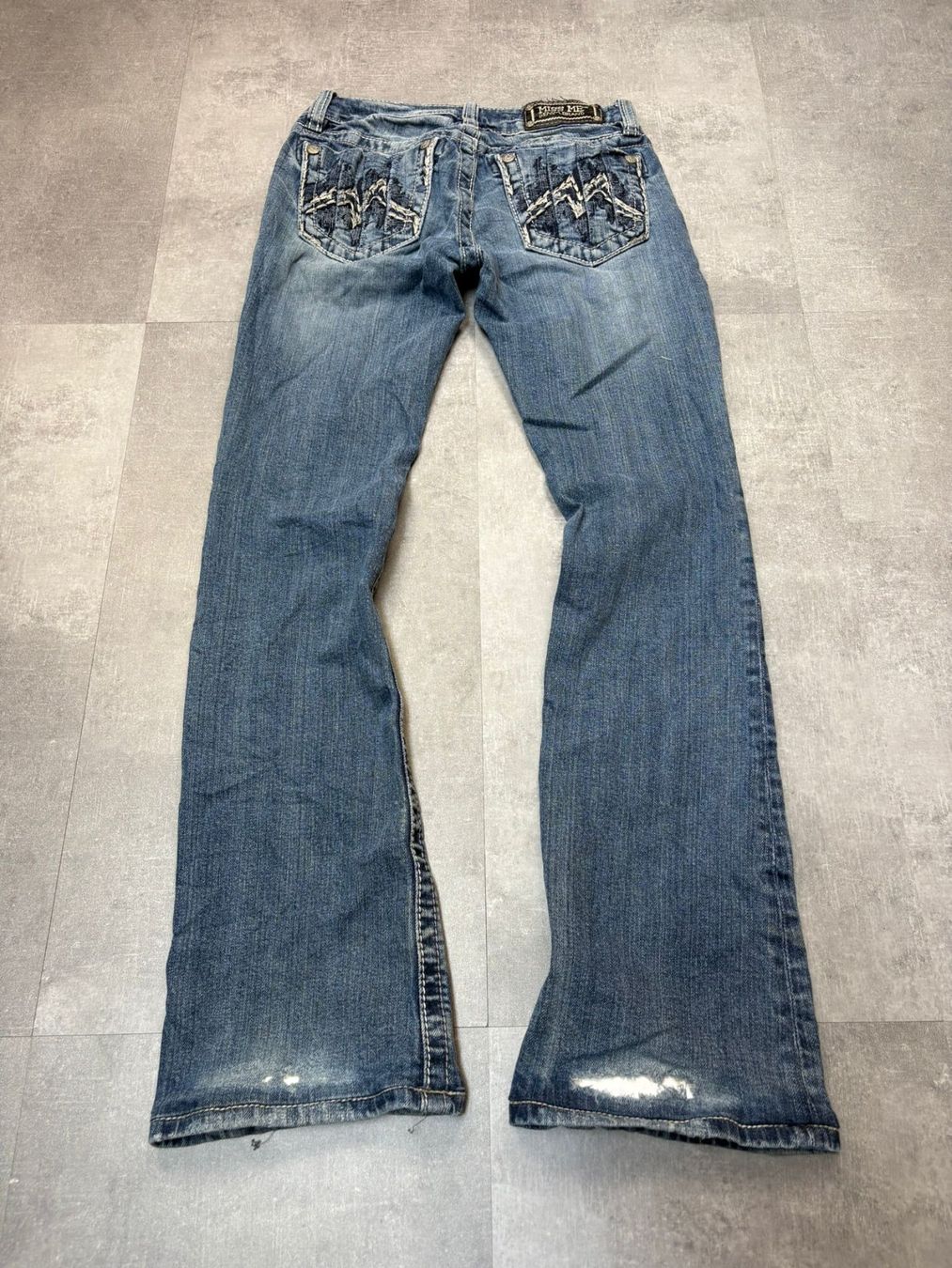 Jeans: Miss Me Bootcut Flared Jeans - Grösse S/26 – Usato da Werdenberg venduto da hase.vintage 1
