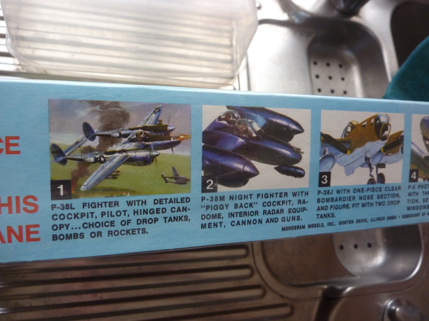 Modellbausätze & Standmodelle: P-38 – Neu und originalverpackt aus Balsthal von bouteliee 1