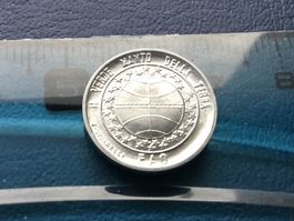 1 Lira San Marino 1977 unzirkuliert ( FAO)