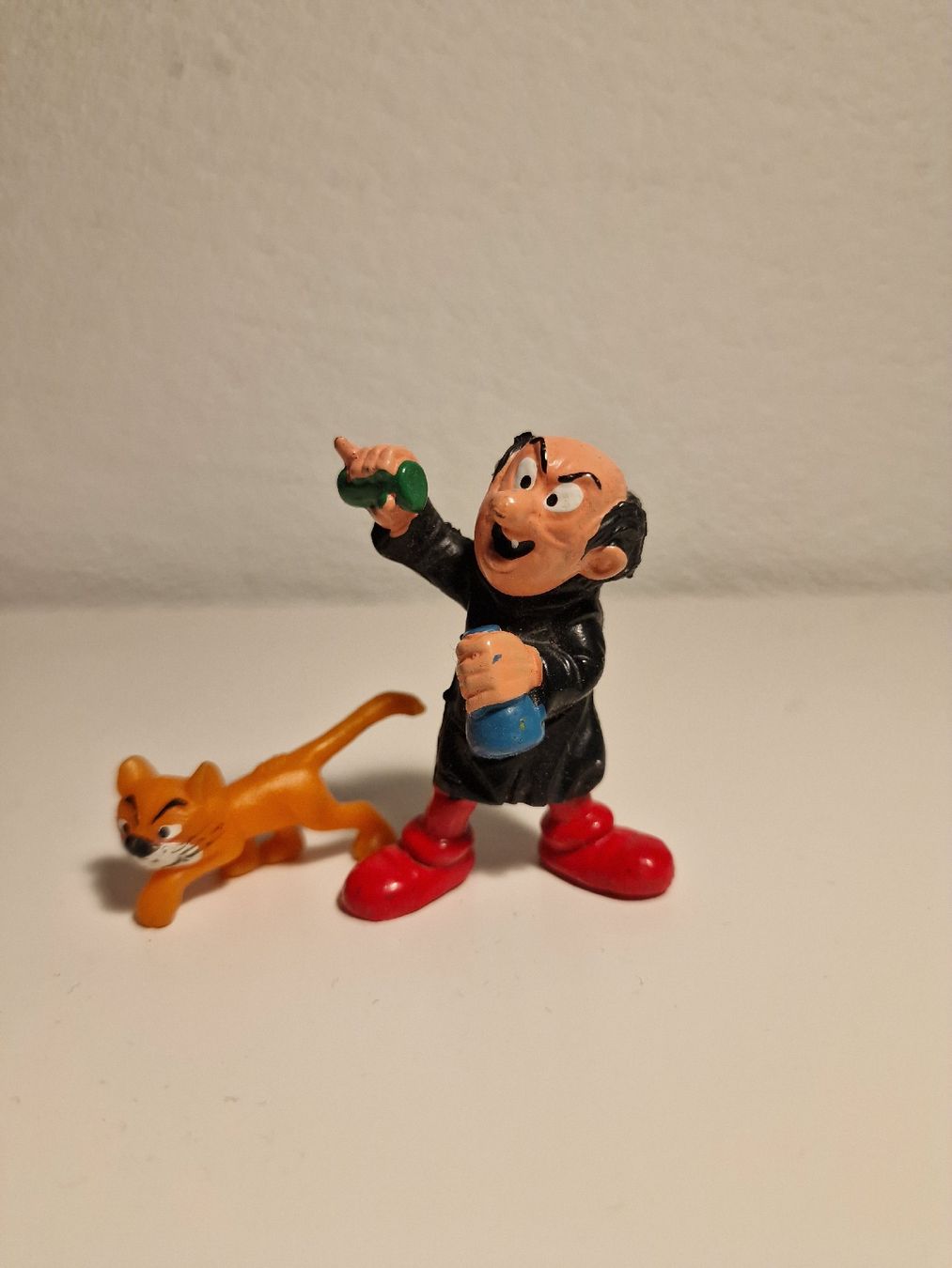 Schleich Statuette: Gargamel und Azrael – Usato da Oberarth venduto da Zimtstern01