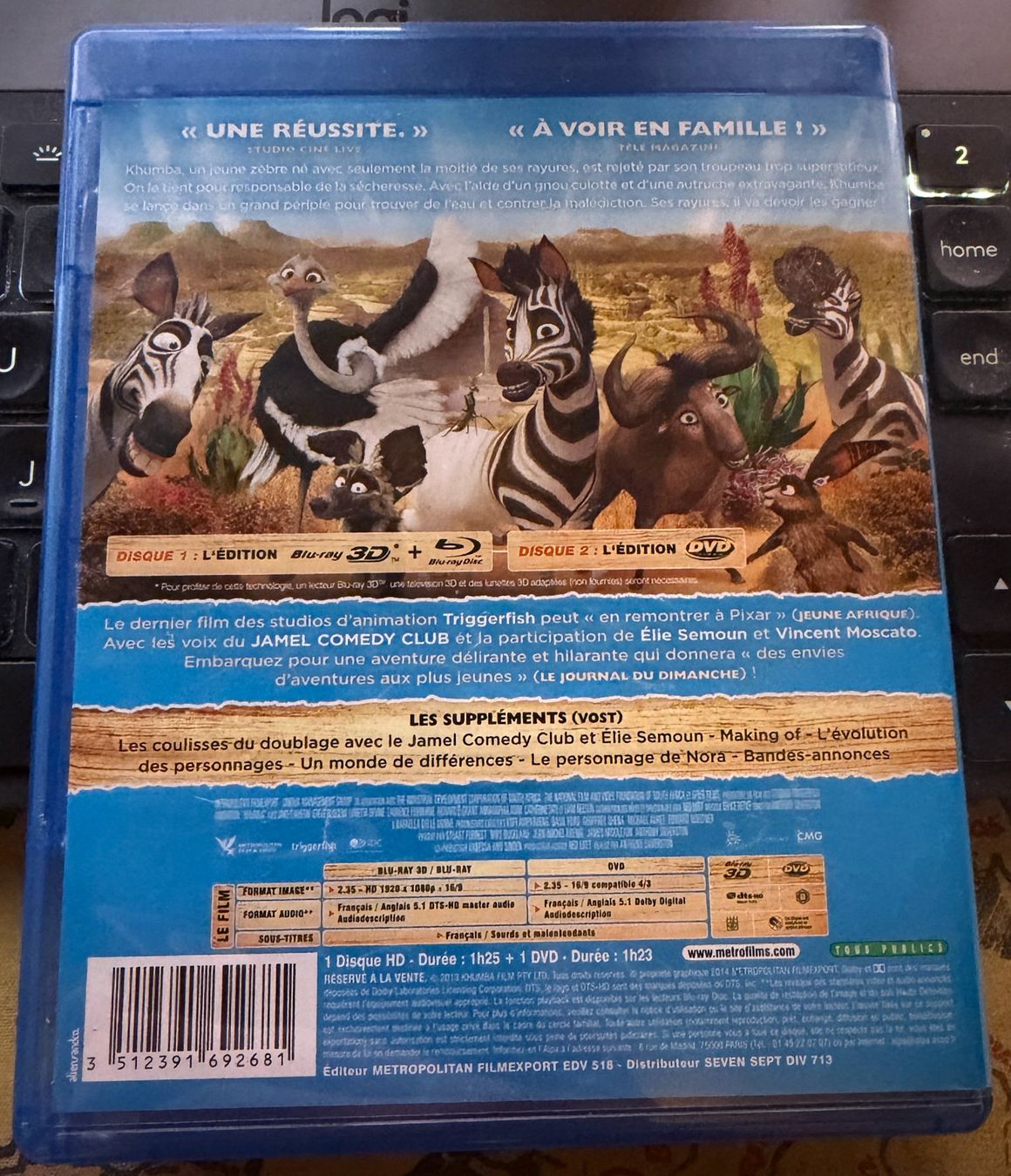 Tutti i DVDs: Blu-ray 3D & 2D + DVD Khumba (2013) – Usato da Semsales venduto da __Florian__ 4