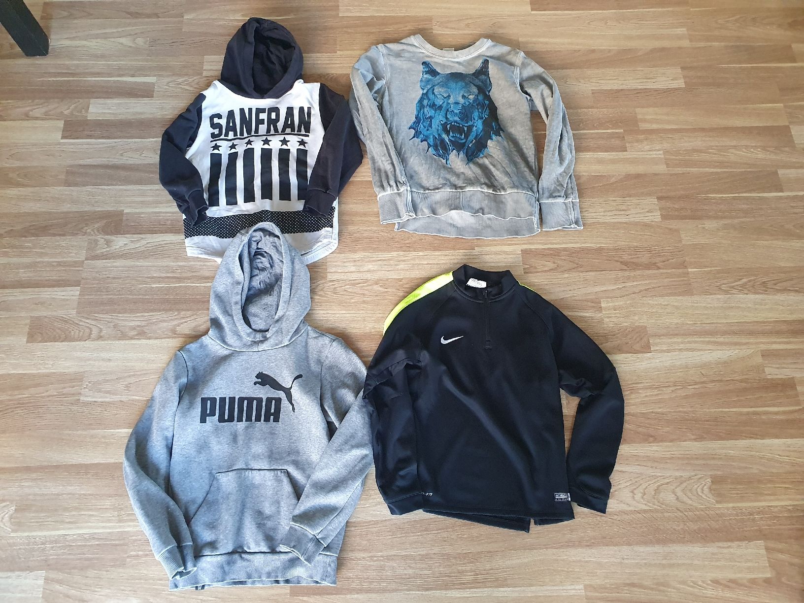 Maglioni & Felpe: 4 coole Pullover Gr. 140 Puma,  Nike, Diesel – Usato da Zürich venduto da Trei05