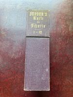 Carte Dufour - Coffret d'origine 