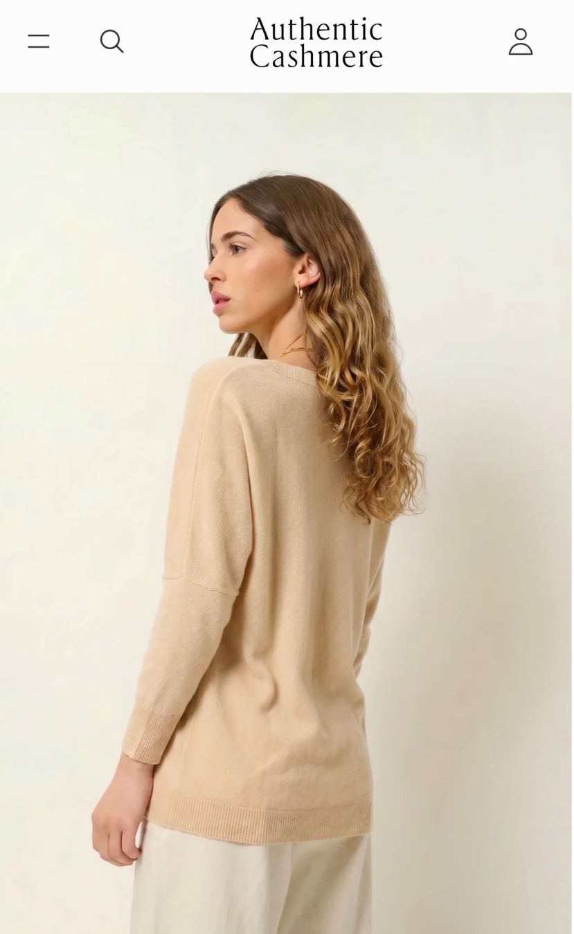 Pullover & Sweatshirts: 100% Kaschmir Pullover beige NEU – Gebraucht aus Luzern von maschmo 2