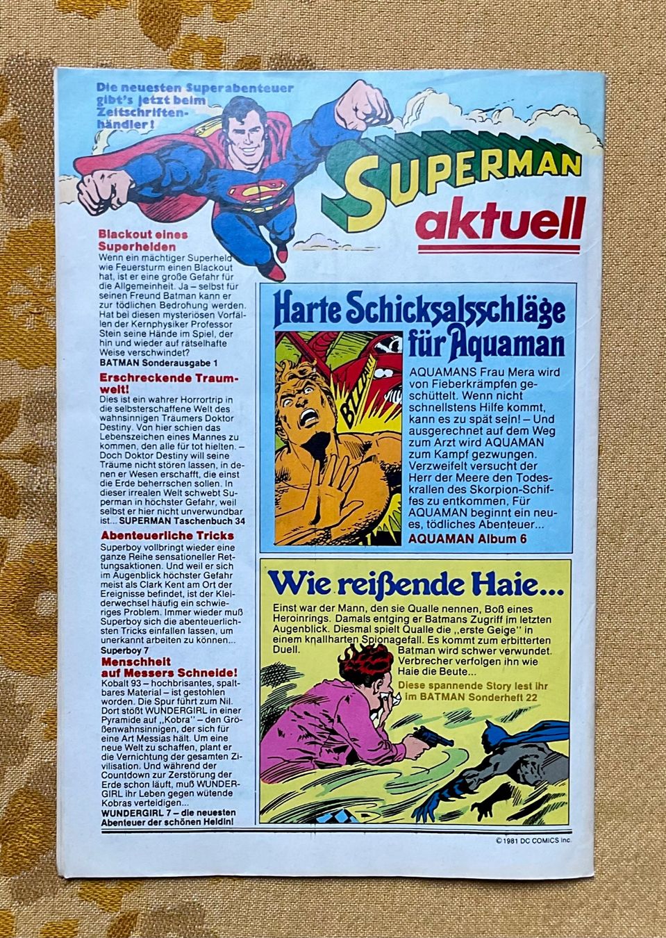 Fumetti: Roter Blitz Heft Nr 8 von 1981 – Usato da Endingen venduto da nathan05 9