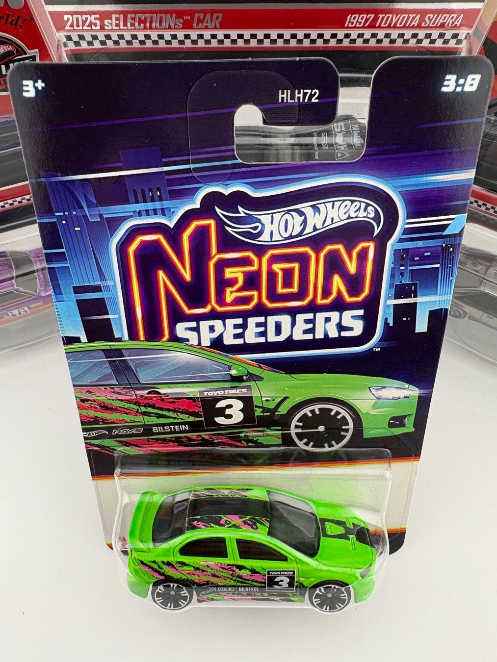 Hot Wheels Modellini d'auto: Hot Wheels 2008 Mitsubishi Lancer Evolution Neon Speeders – Nuovo e nell'imballaggio originale da Flawil venduto da HeisseReifen 1