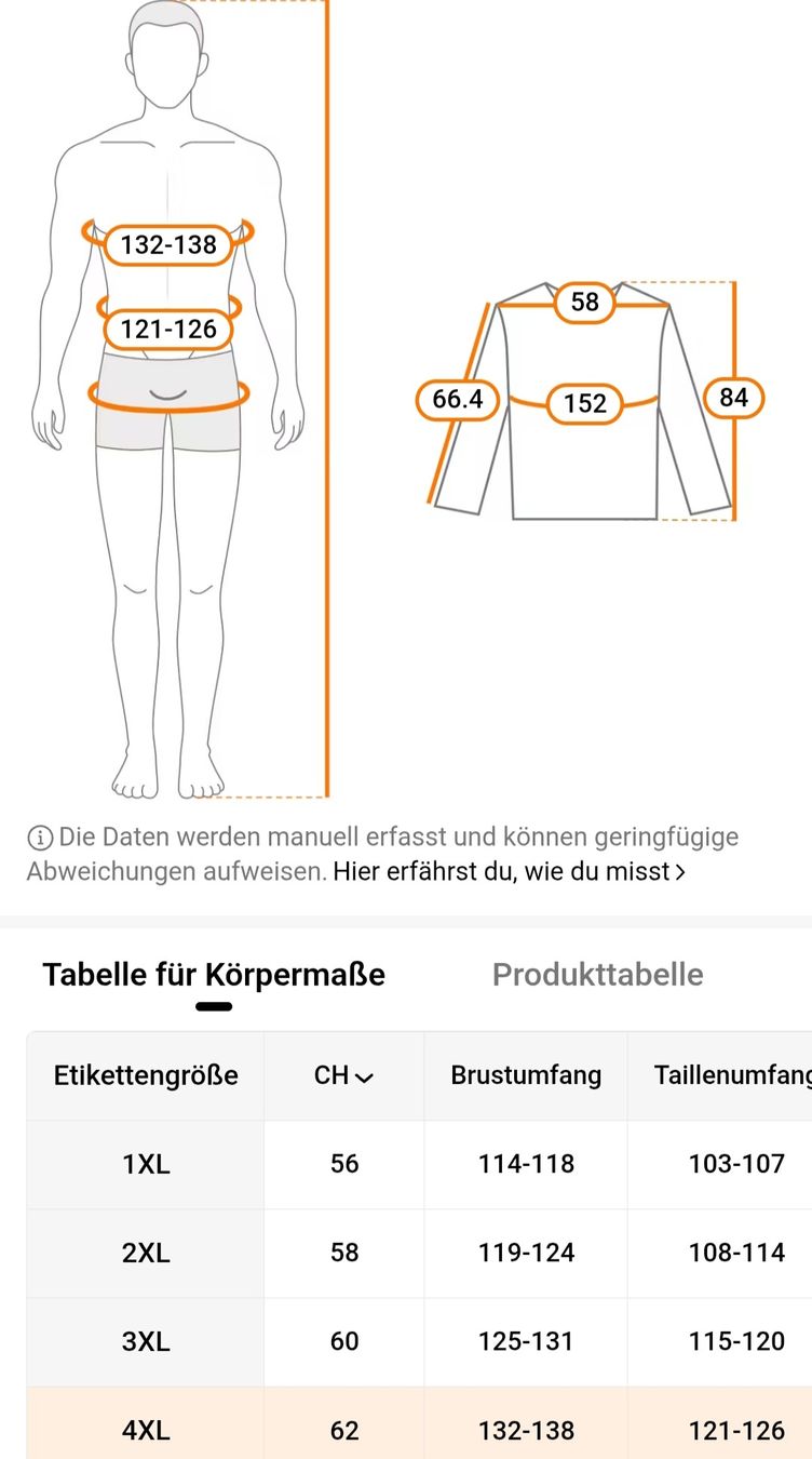 Camicie: Hemd Langarm Regular Fit, 4XL – Nuovo e nell'imballaggio originale da Menziken venduto da Mirager 3