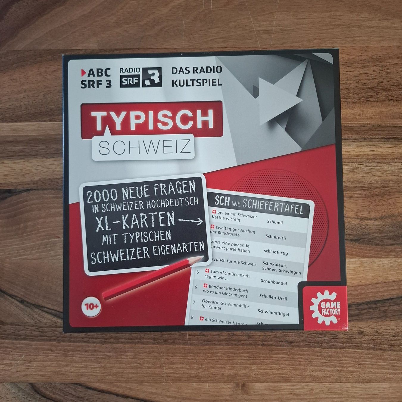 Giochi: ABC SRF3 "Typisch Schweiz" Spiel, NEU ! – Nuovo e nell'imballaggio originale da Sisseln AG venduto da Tropea4334