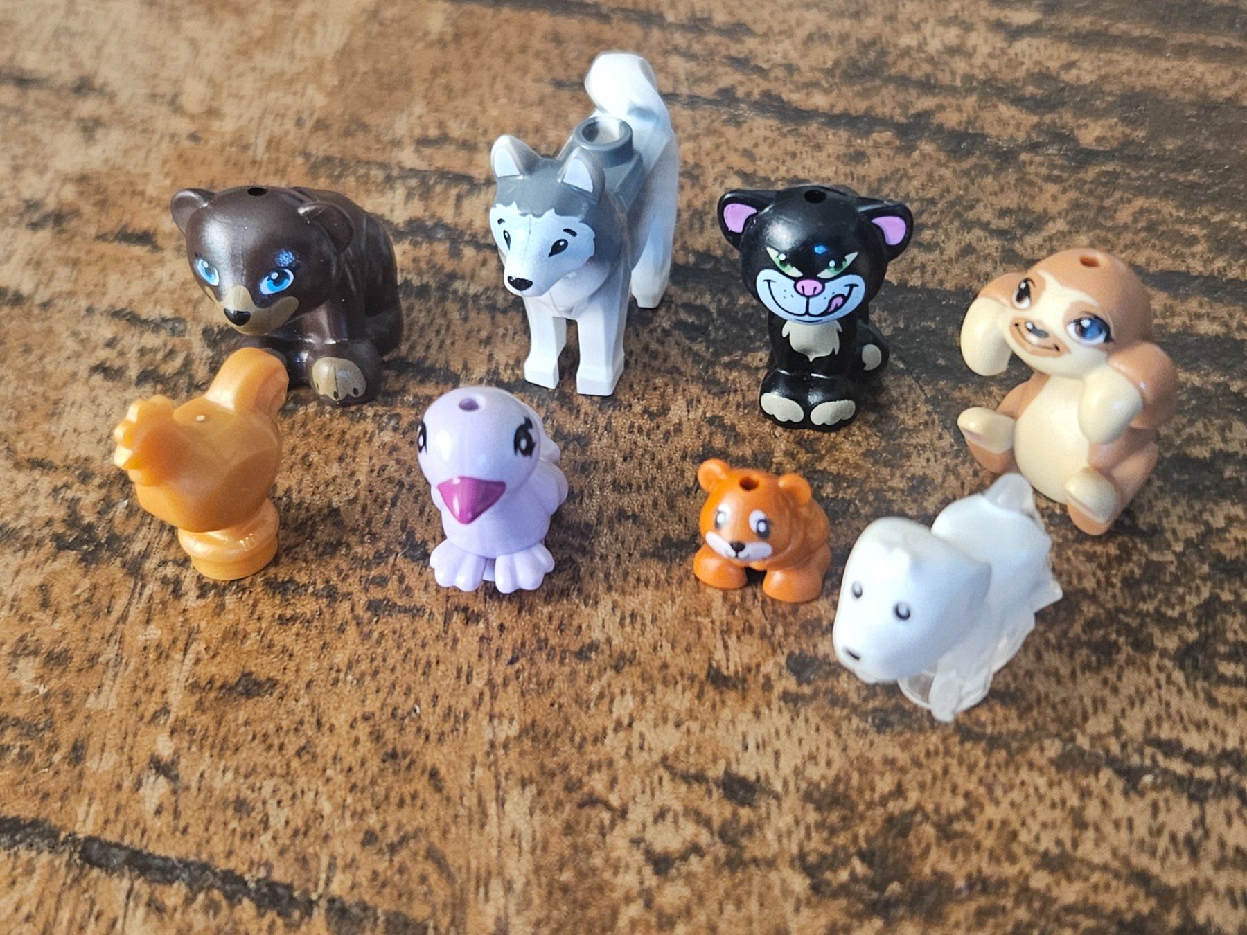 Lego Kit di costruzioni: lego  figurines  lot de 8 animaux – Usato da Confignon venduto da Ecrofigs 2
