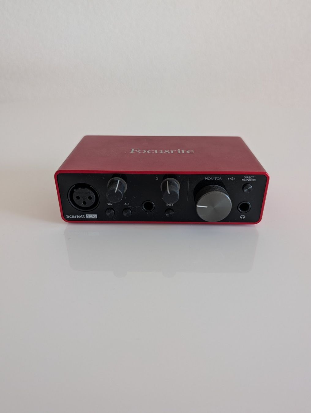 Microfoni: Pack Streaming Studio : Focusrite Solo 3 + TONOR XLR + Lampe – Usato da Delémont venduto da msd_nc6z 3