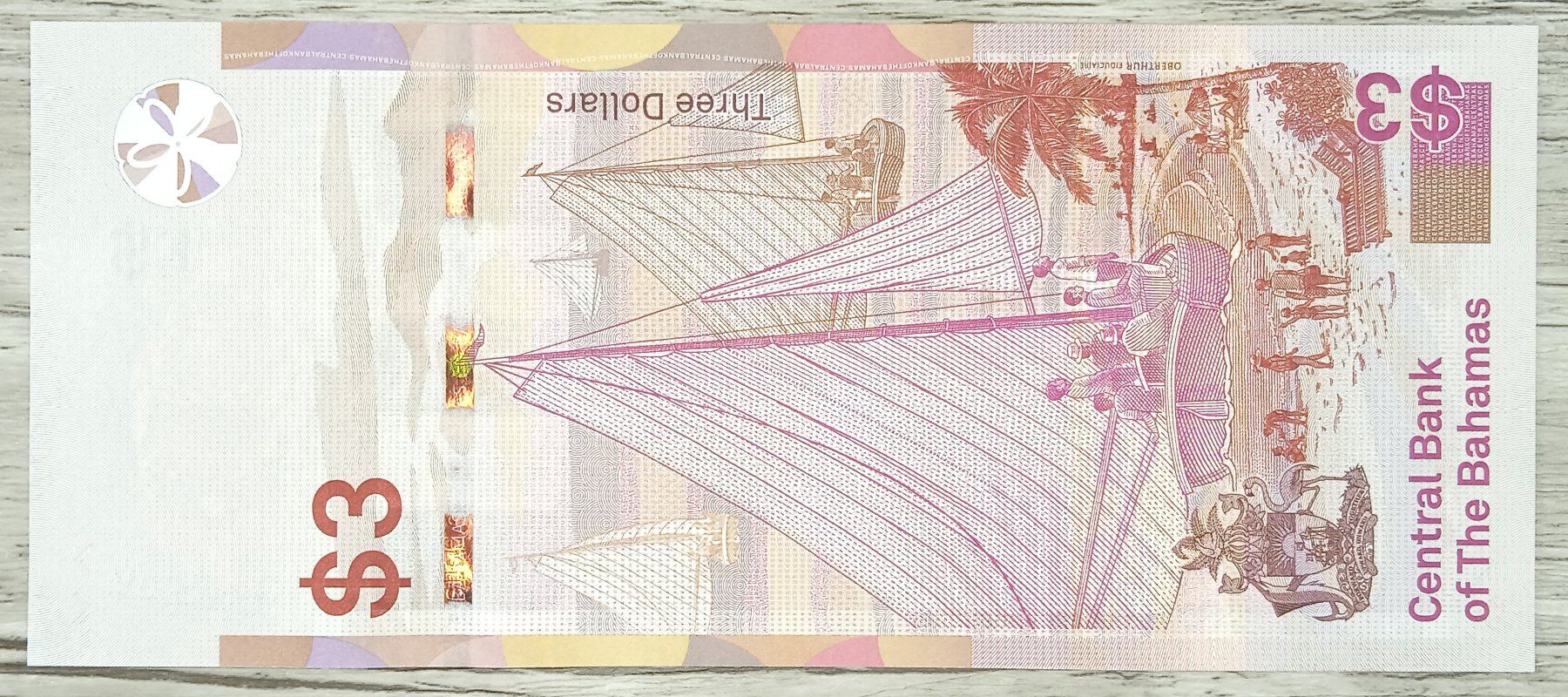 Banconote: Bahamas 3 Dollars Serie A UNC – Nuovo (secondo la descrizione) da Cousset venduto da Patricio77 1