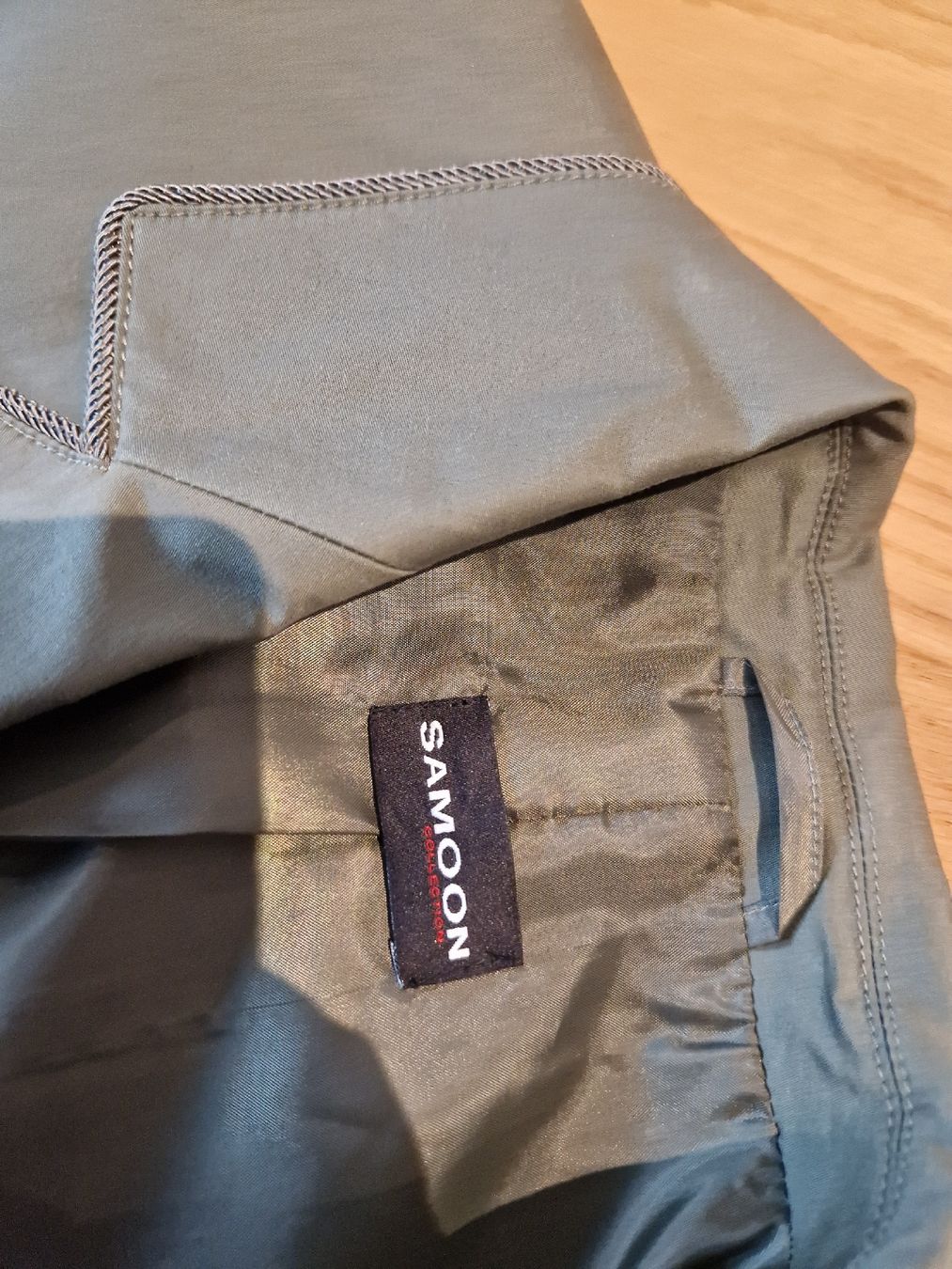 Jacken: SAMOON Damen Blazer Jacke olive/taube – Neu (gemäss Beschreibung) aus St. Gallenkappel von Kevinofski 2