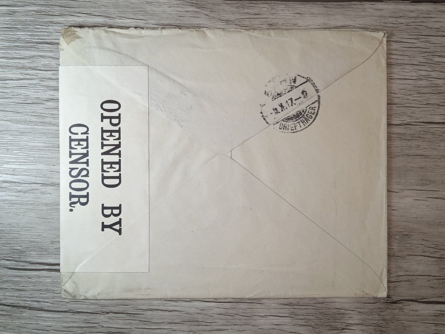 Alle Briefmarken: TR48 Enveloppe + Timbre Royaume-Uni 19xx – Gebraucht aus Cousset von Patrick_Collections 1