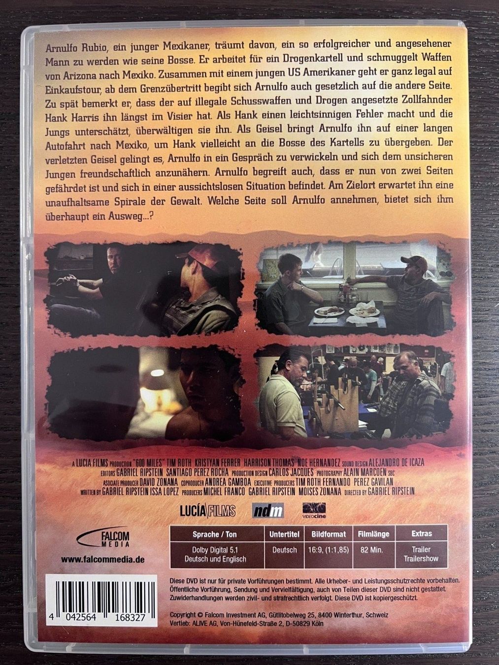 Tutti i DVDs: 600 Miles – Usato da Zürich venduto da FilmFreunde 1
