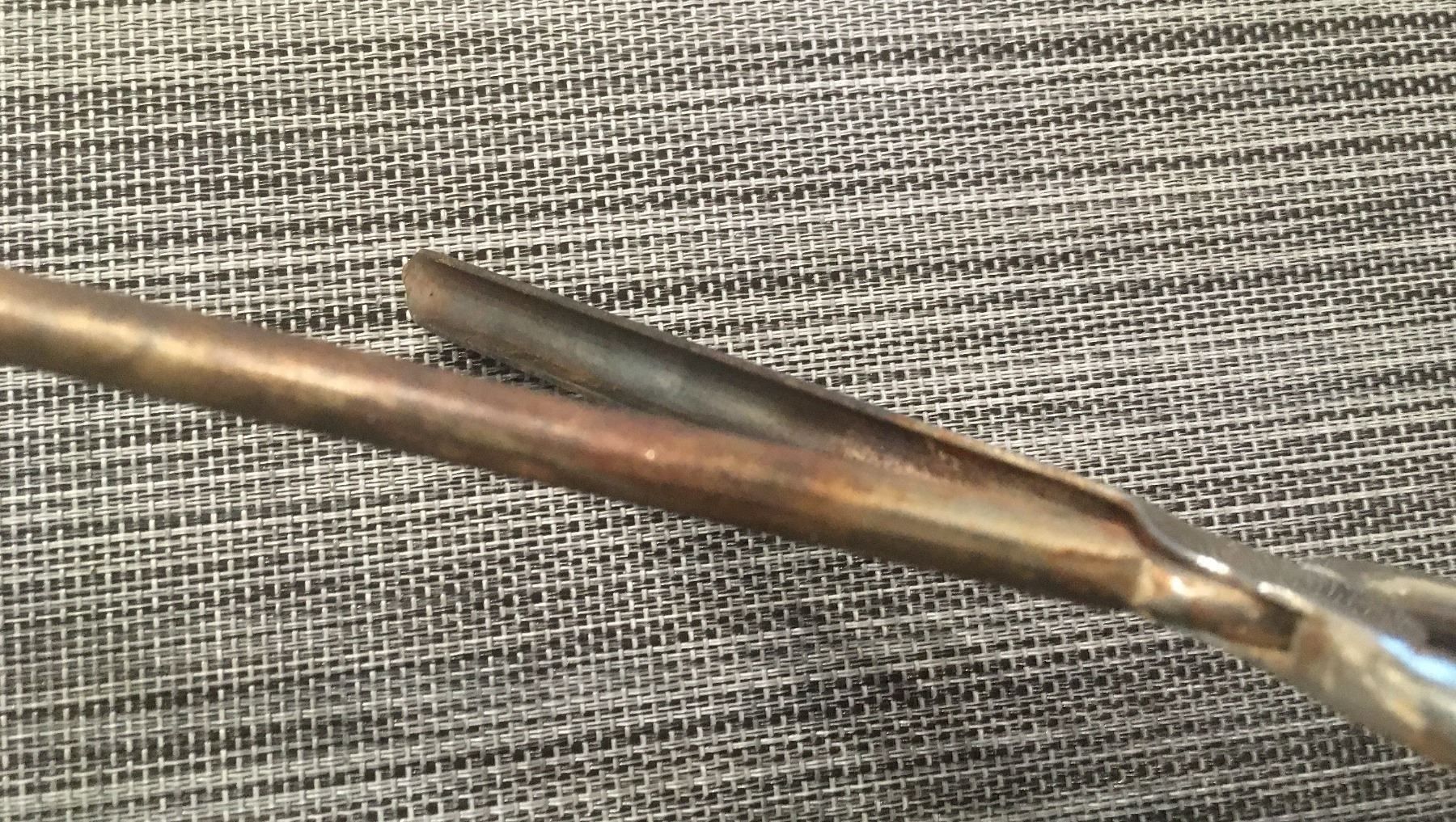 Piastre & Arricciacapelli: altes Brenneisen Lockenstab – Usato da Zürich venduto da baracuda8048 1