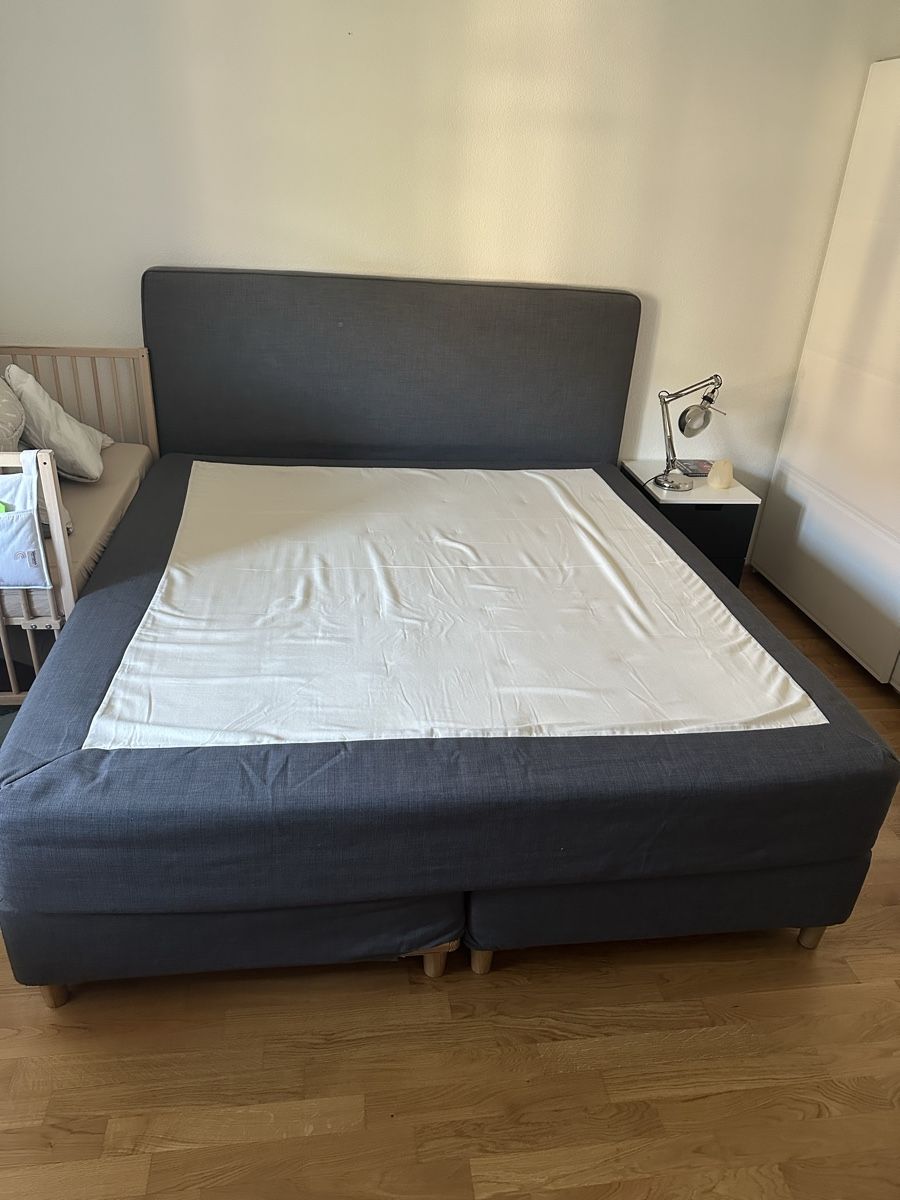 Betten: IKEA - Boxspringbett (ohne Topper) – Gebraucht aus Boppelsen von thekcinnay 2