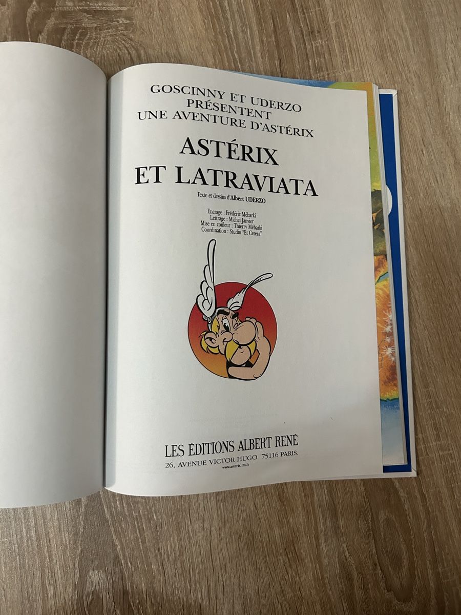 Fumetti: BD- Astérix et Latraviata n. 31 – Usato da Aïre venduto da Zach21Ge 2