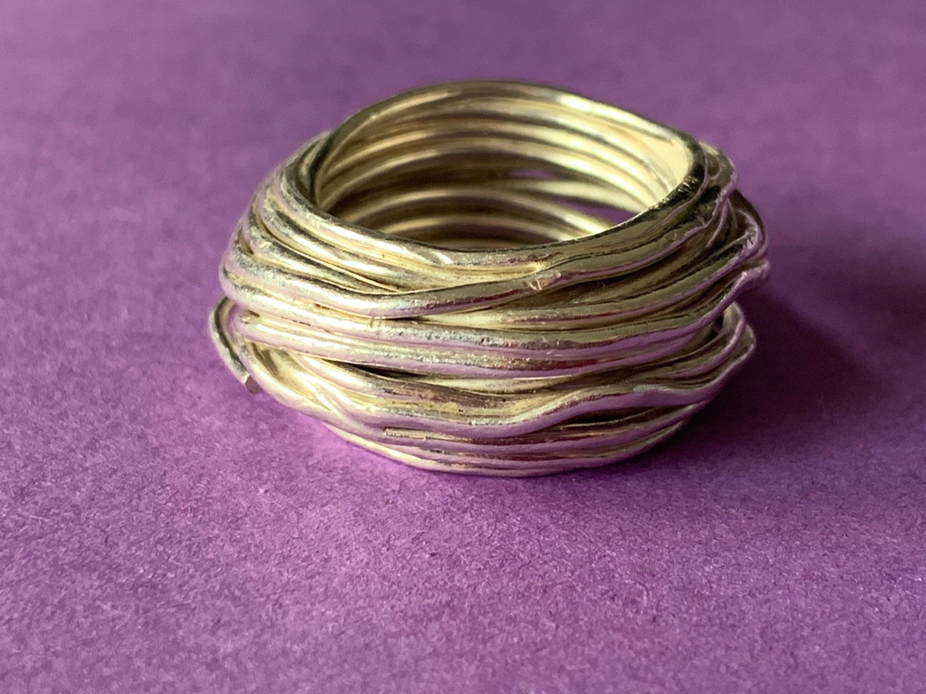 Anelli: Silberdraht Ring pompös (50) – Usato da Dittingen venduto da Bijoubelle 2