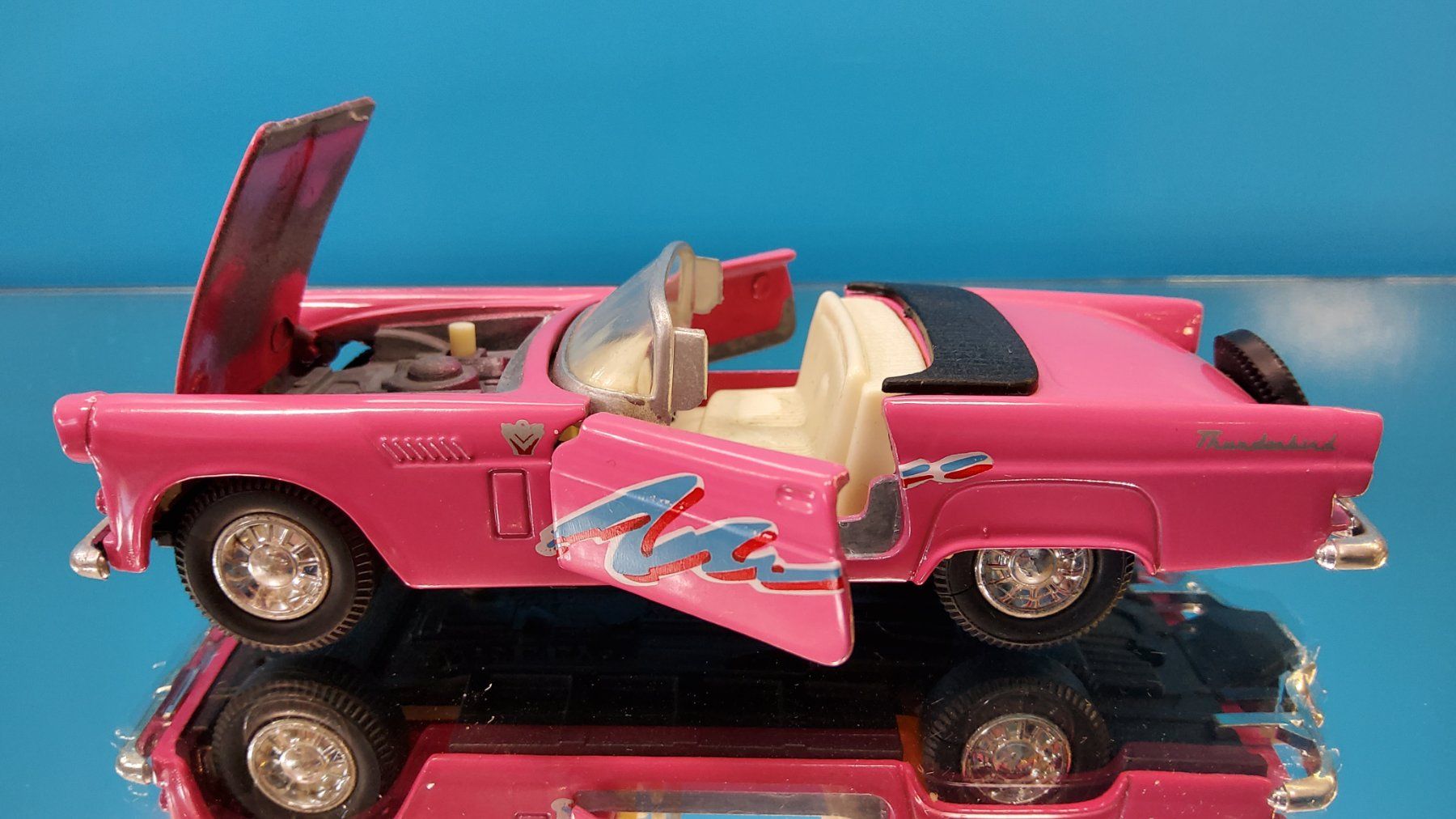 Ford Modellini d'auto: Modellauto "FORD THUNDERBIRD CABRIO" 1:37 Welly – Usato da Grüningen venduto da VENOM59