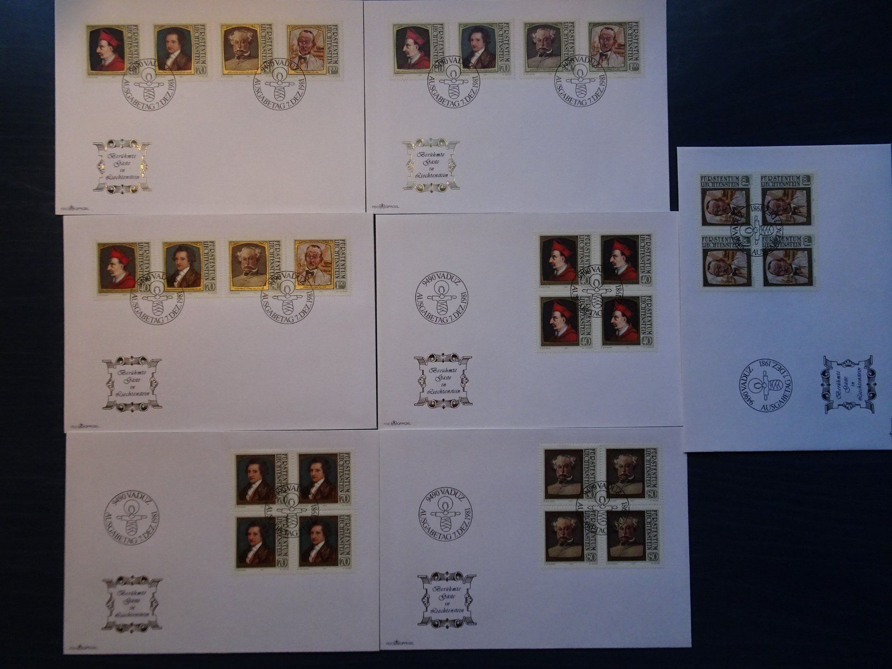 Alle Briefmarken: FDC 1981 – Neu (gemäss Beschreibung) aus Aadorf von Chnorli-Furz