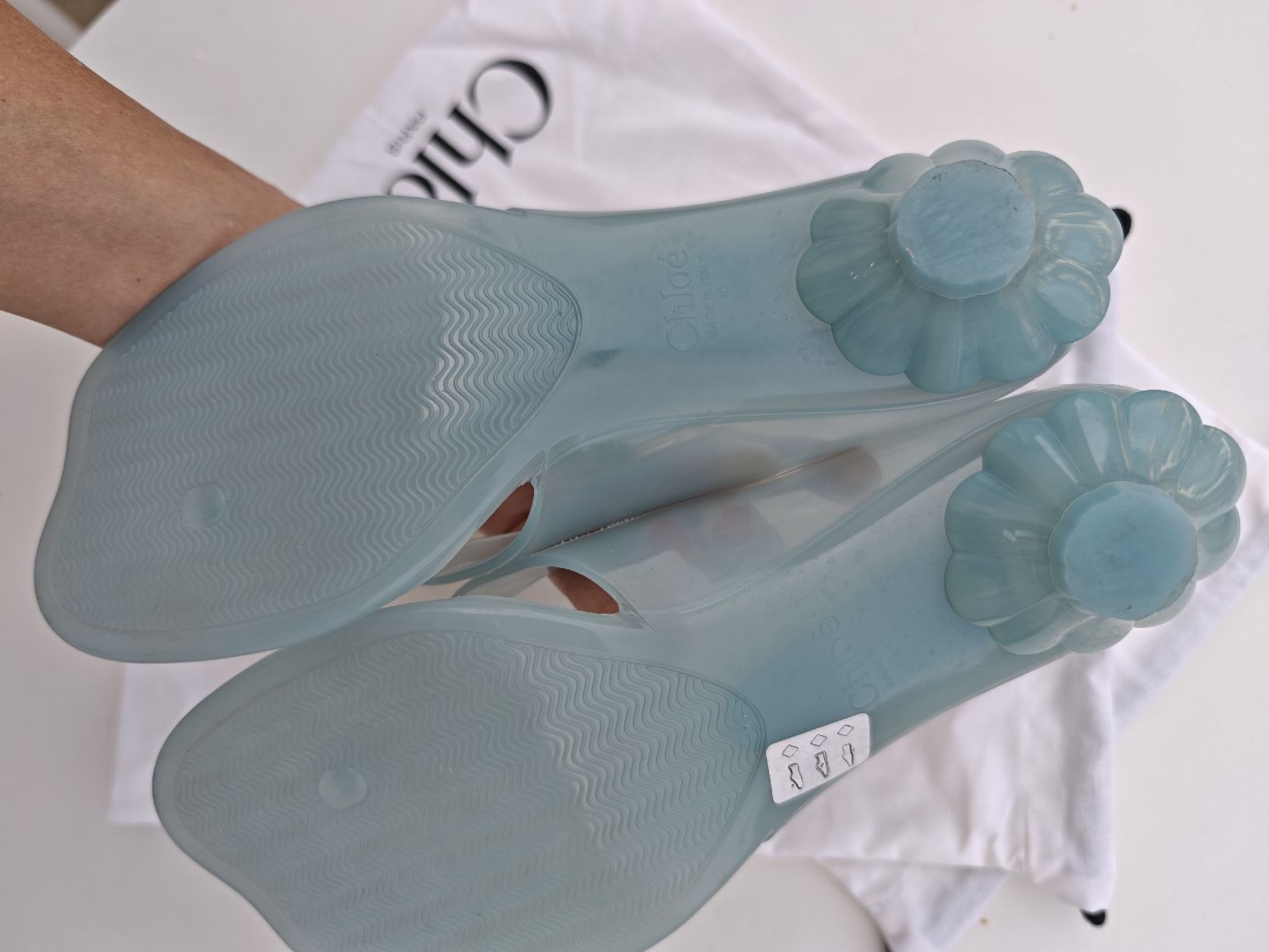 Chloé Damenschuhe: CHLOÈ Jelly Sandels – Neu (gemäss Beschreibung) aus Erlenbach ZH von nlh 1