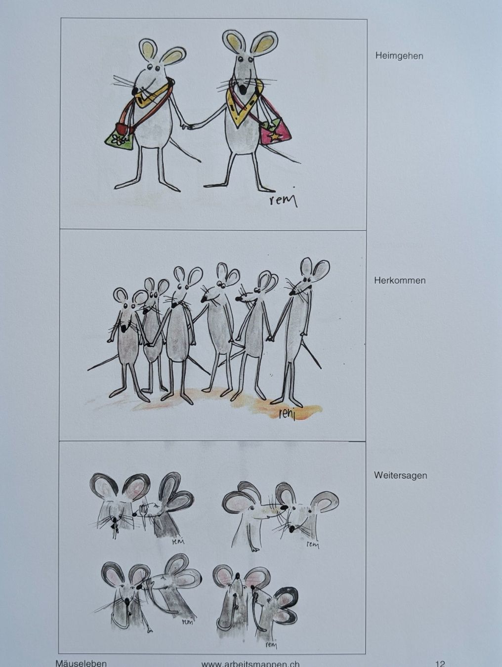 Livres: Kindergartenarbeitsmappe: Mäuseleben /alte Version – D'occasion à Weite par Nur63 4