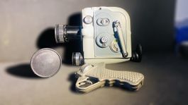 Vintage Super 8 Kamera Revue mit Pistolengriff - Rarität
