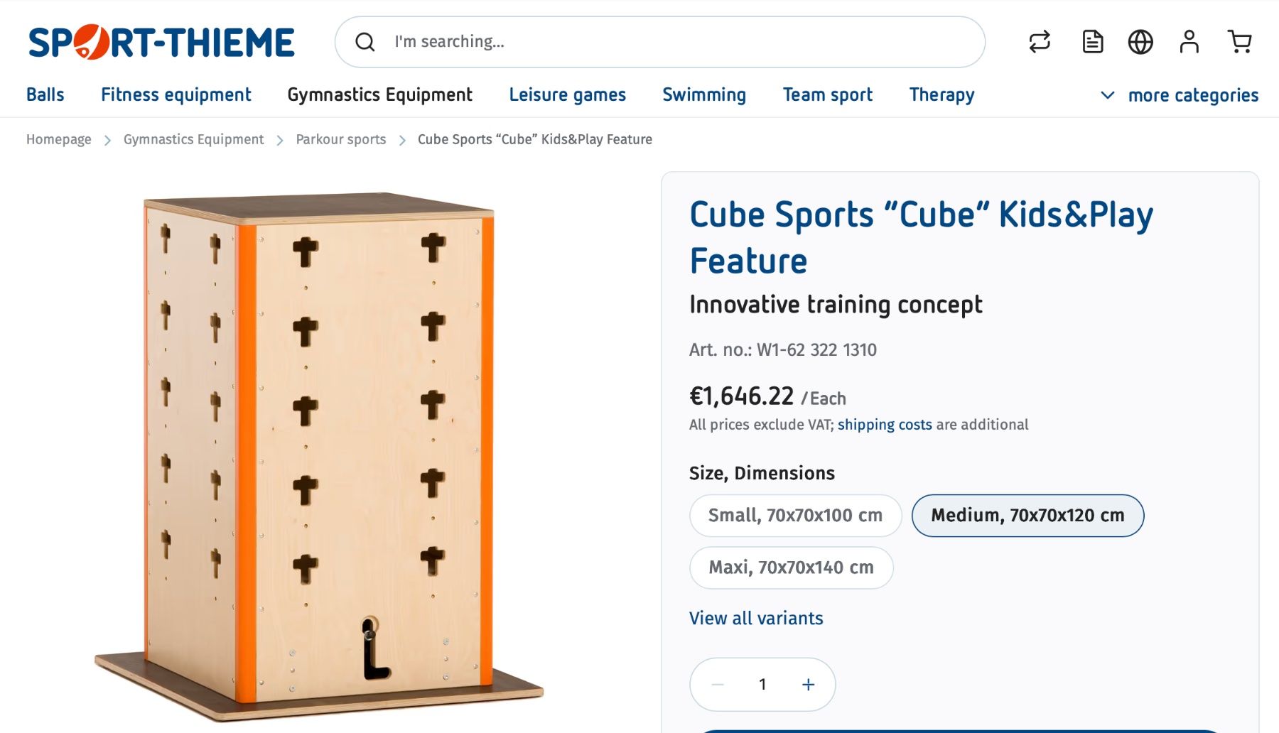 Kletterwände & Klettergriffe: Kinder Parcours-Klettern-Turnen / Cube Sports – Gebraucht aus Riedholz von FarahDL 5