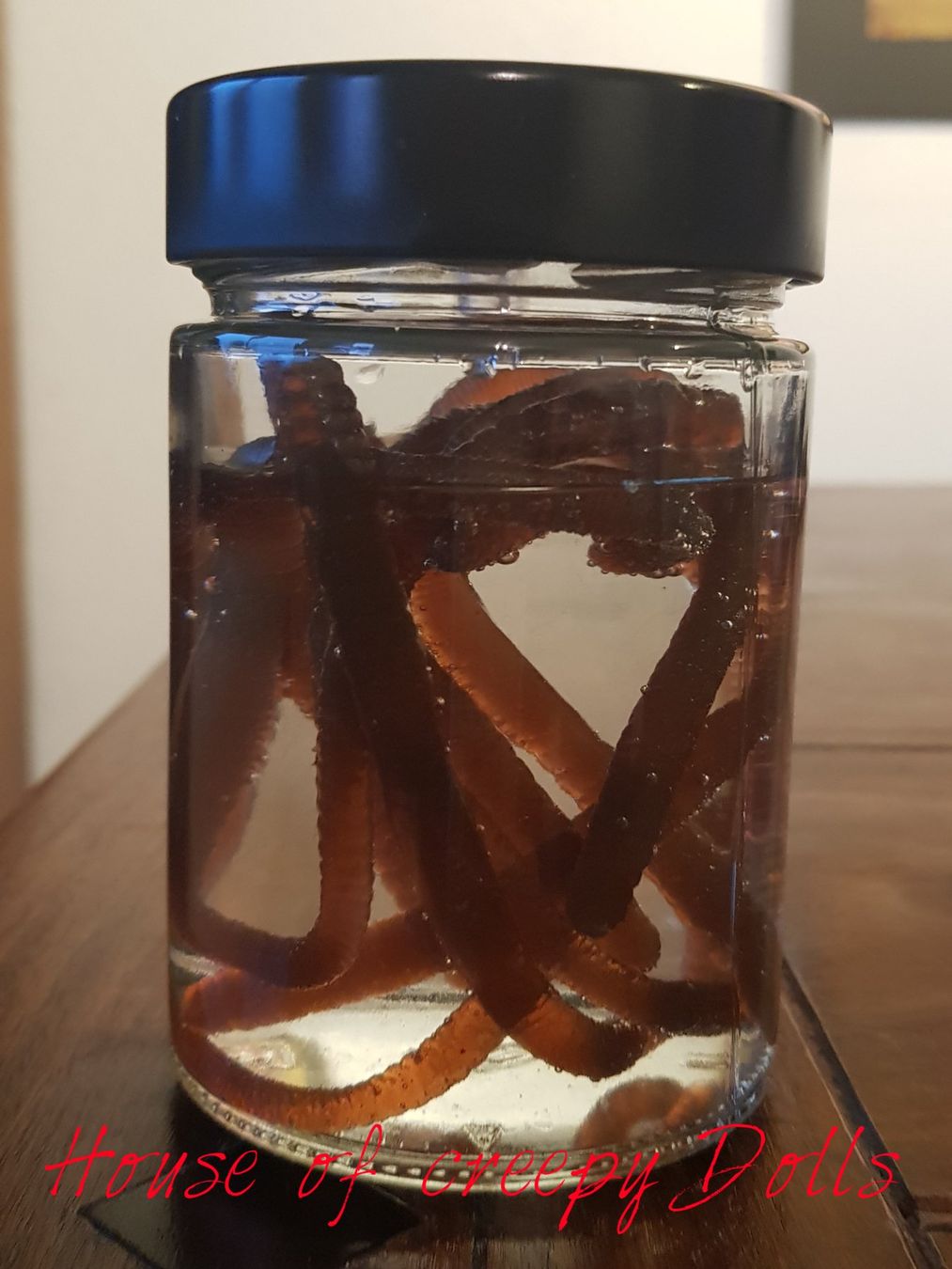 Bicchieri: HORROR / HALLOWEEN GLAS MIT WÜRMER – Nuovo e nell'imballaggio originale da Root venduto da LifestyleAccessoires 4