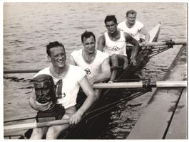 Fotografie Berlin-Grünau, Ruderregatta 