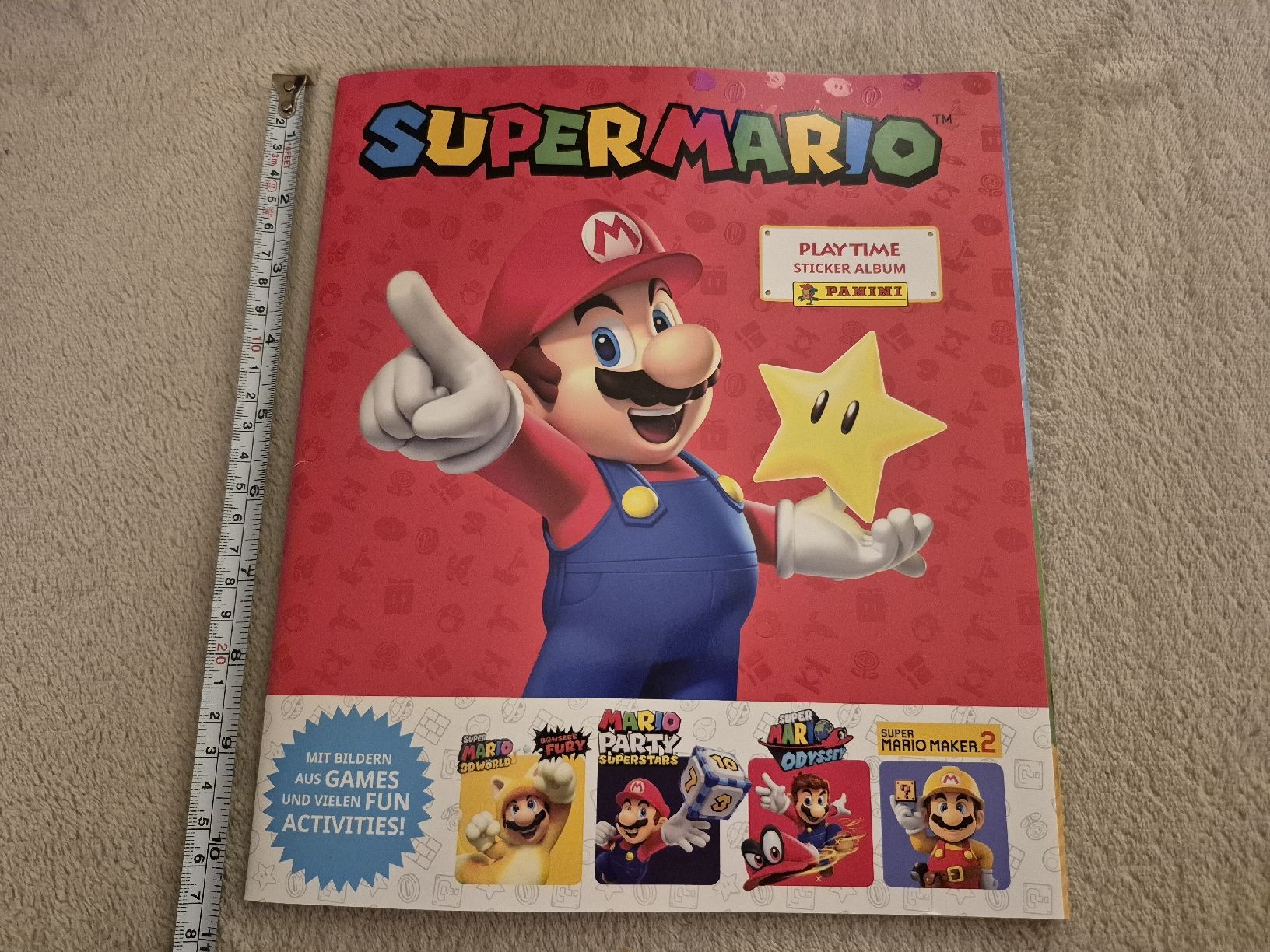 Panini Carte collezionabili: Super Mario Panini Playtime Stickeralbum – Usato da Seuzach venduto da Xauberai 2