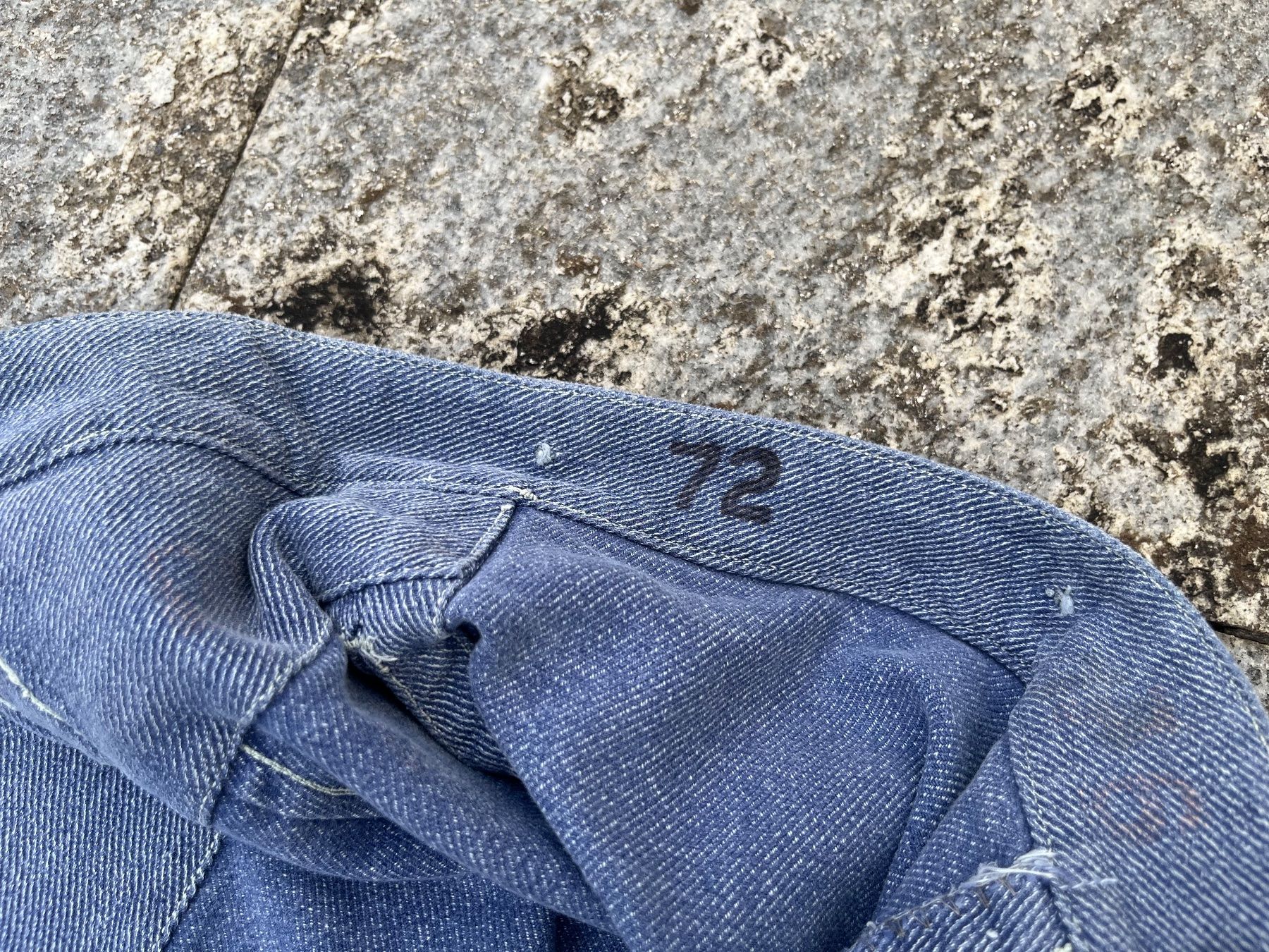 Schweizer Armee Uniformi: Tenue Blau Hose – Usato da Bottmingen venduto da Puffsack 1