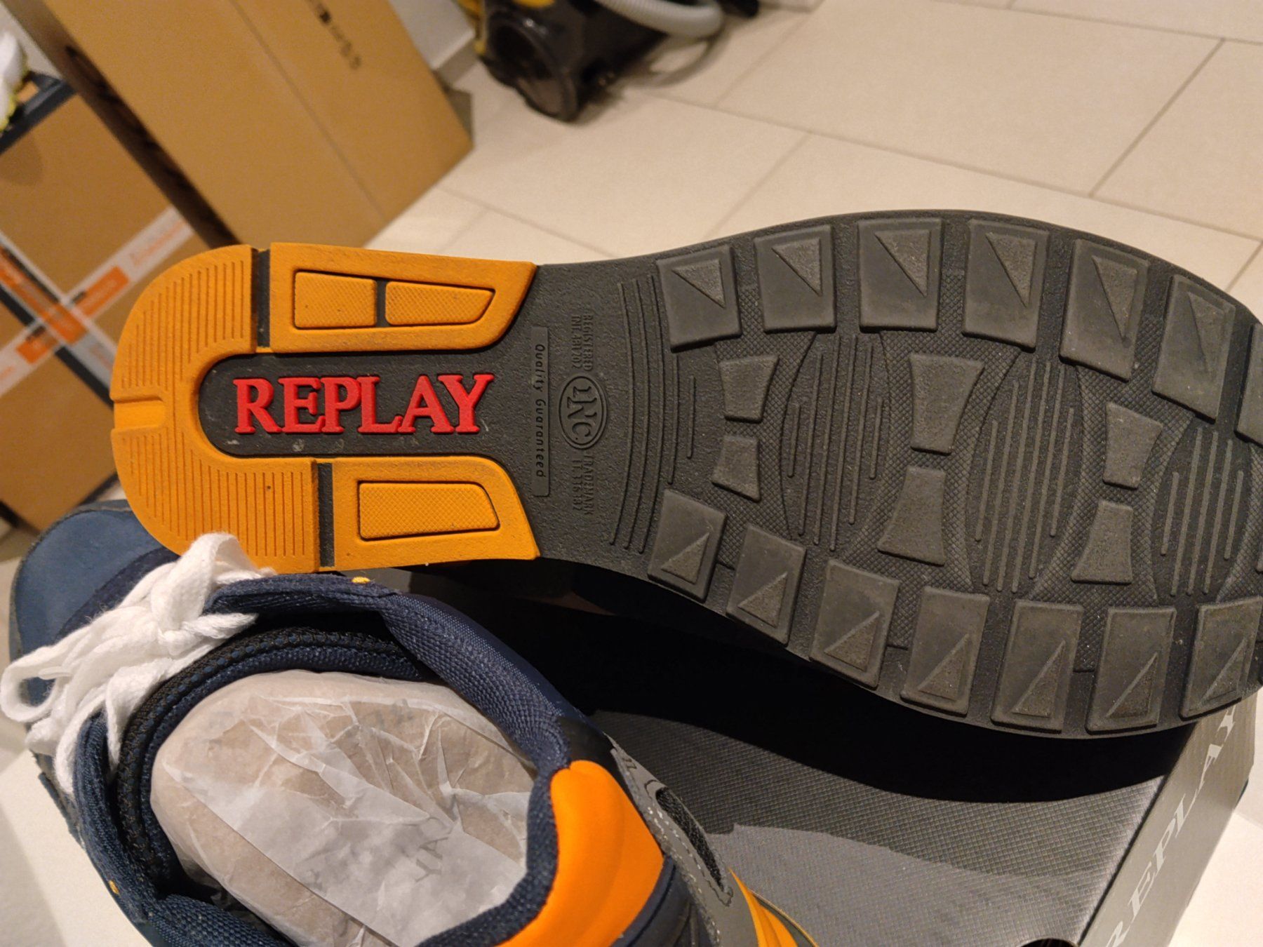 Replay Scarpe da uomo: Replay Sneaker Adrien 44 – Nuovo e nell'imballaggio originale da Horw venduto da Cs2006 3