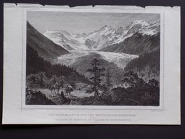 Berninakette Morteratsch Gletscher