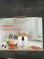 Neuer Mini-Food-Prozessor, USB wiederaufladbar, Top Angebot!