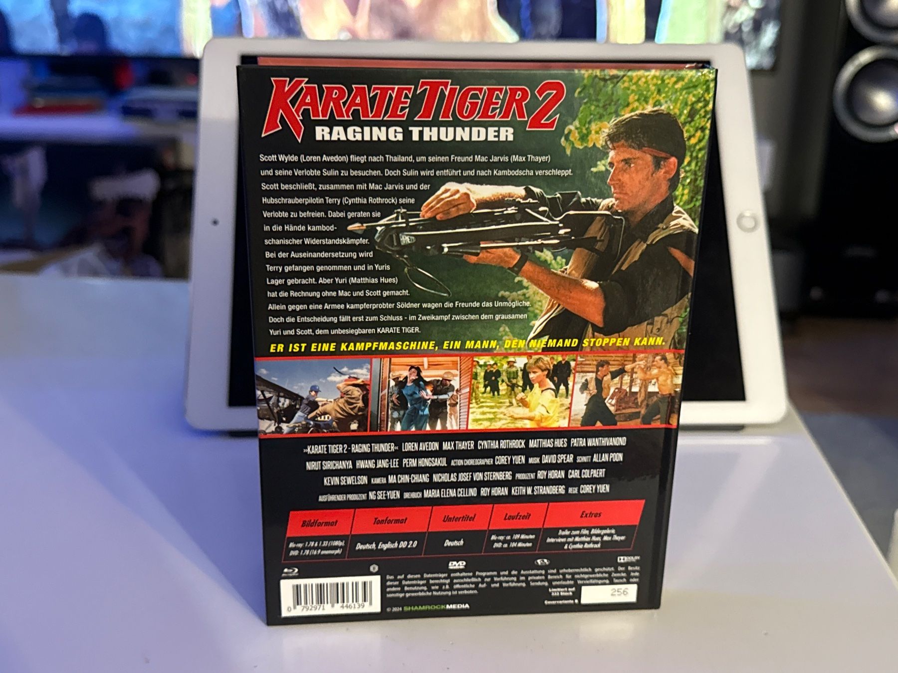 Tutti i DVDs: Karate Tiger 2 - Raging Thunder Mediabook Vergriffen – Nuovo (secondo la descrizione) da Allschwil venduto da meeresperle 1