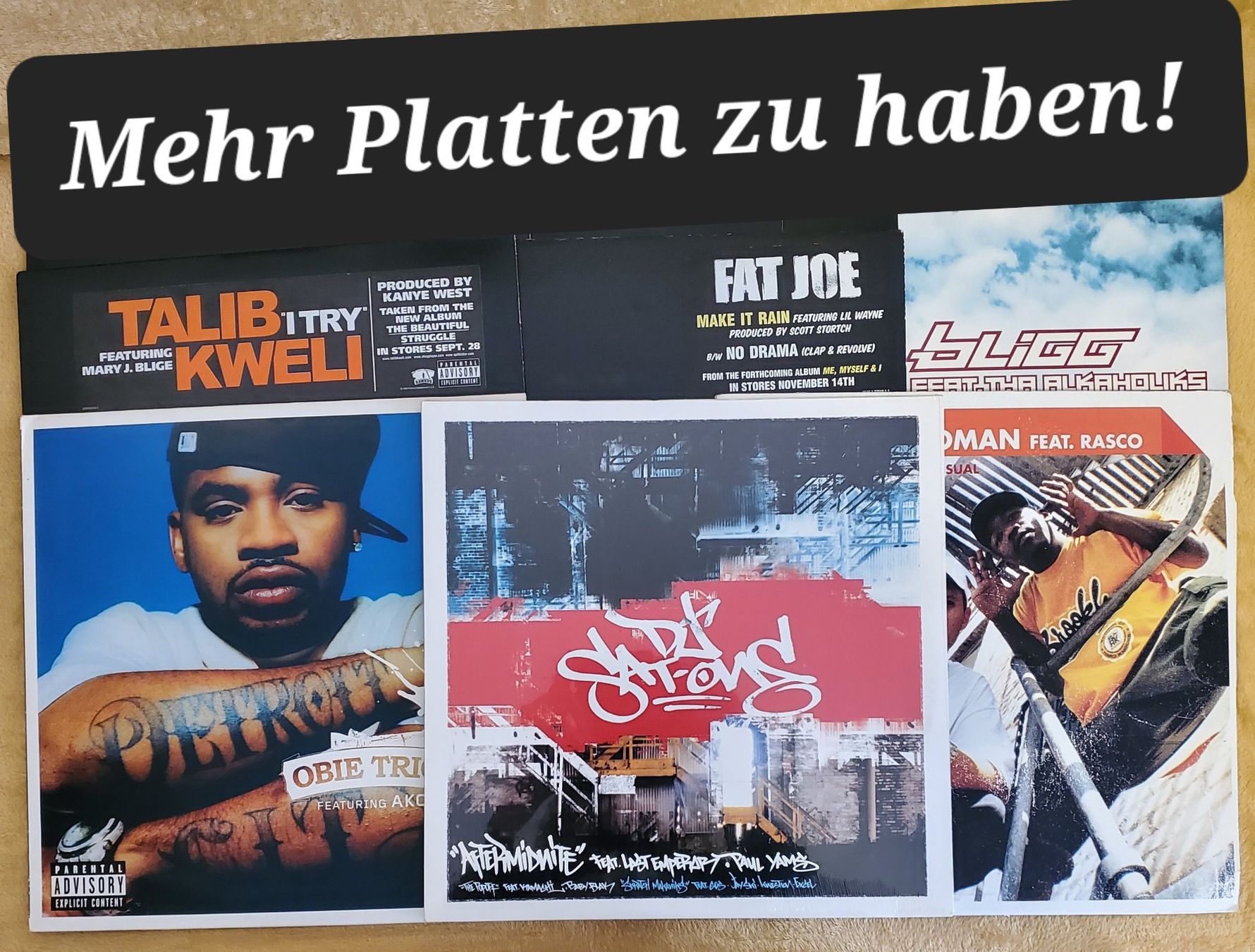 Schallplatten: FAT JOE No Drama+Make it rain ft Lil Wayne prod Scott Storch – Gebraucht aus Zürich von BornInQueensland 2