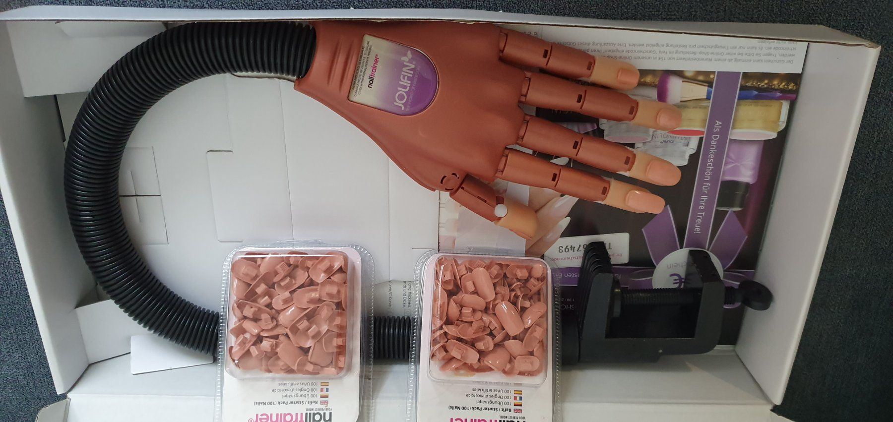 Unghie finte: Nail Starter Set mit Viel Zubehör – Nuovo e nell'imballaggio originale da Gommiswald venduto da Malediven2025 6