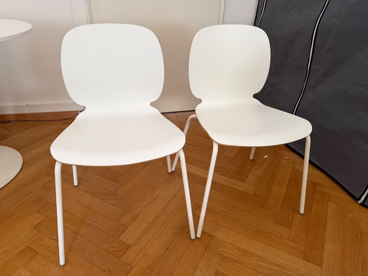 Tische: IKEA Docksta Round White Table + 2 Svenbertil Chairs – Gebraucht aus Zürich von alb_75rw 1