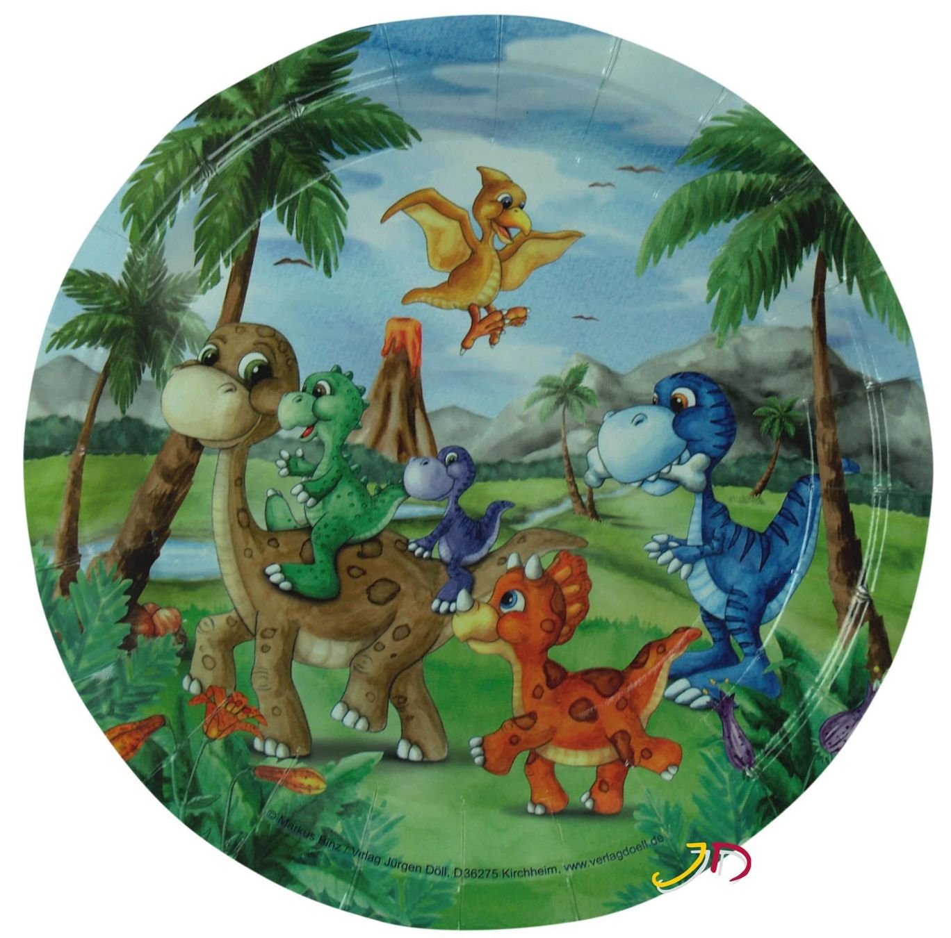 Altro per bambini: Partyset - Partygeschirr Dino – Nuovo e nell'imballaggio originale da Wetzikon ZH venduto da shoo-shoos
