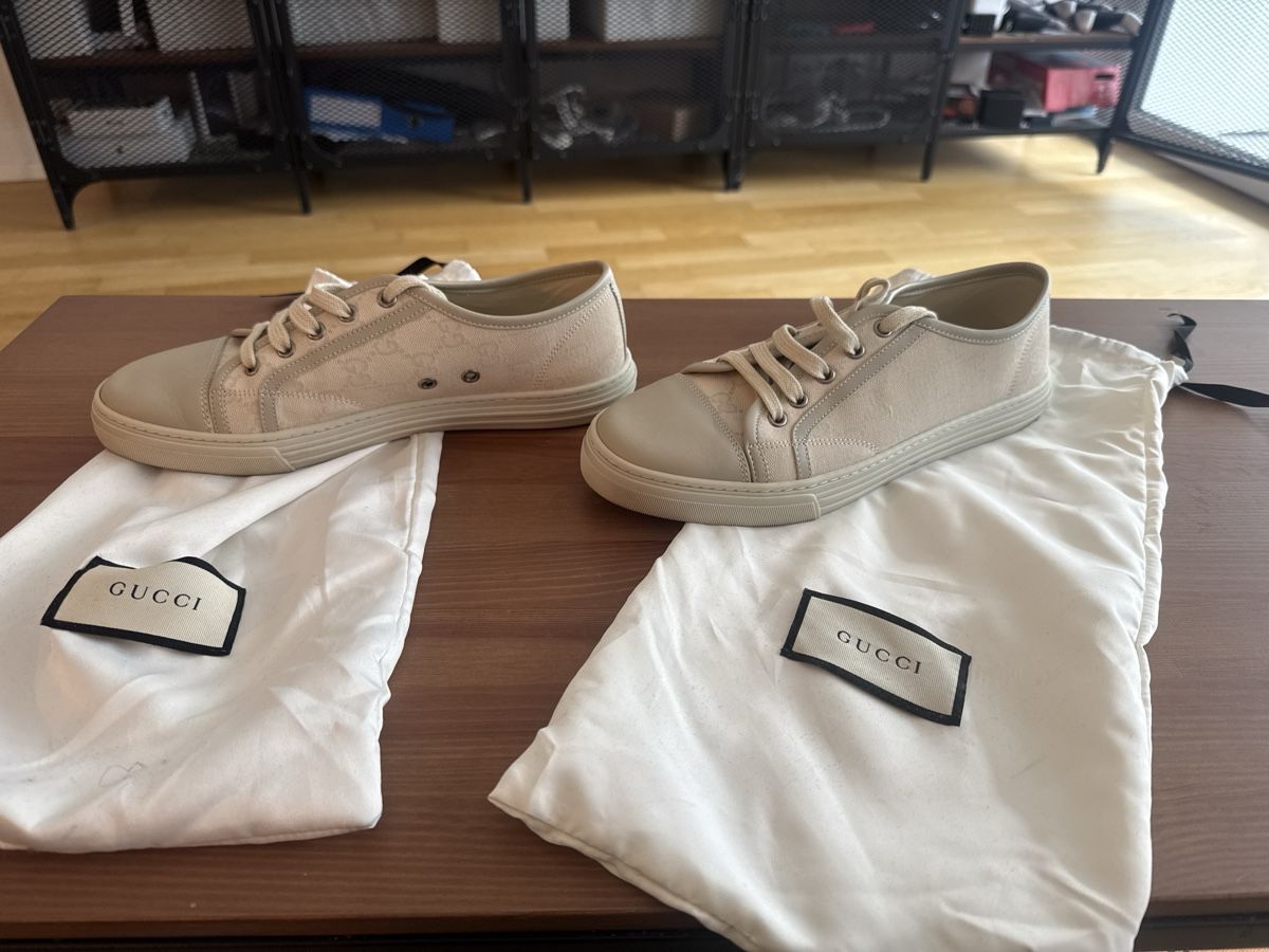 Gucci Scarpe da uomo: Originale Gucci Sommer Sneaker 41 – Nuovo (secondo la descrizione) da Grenchen venduto da Leonardo29