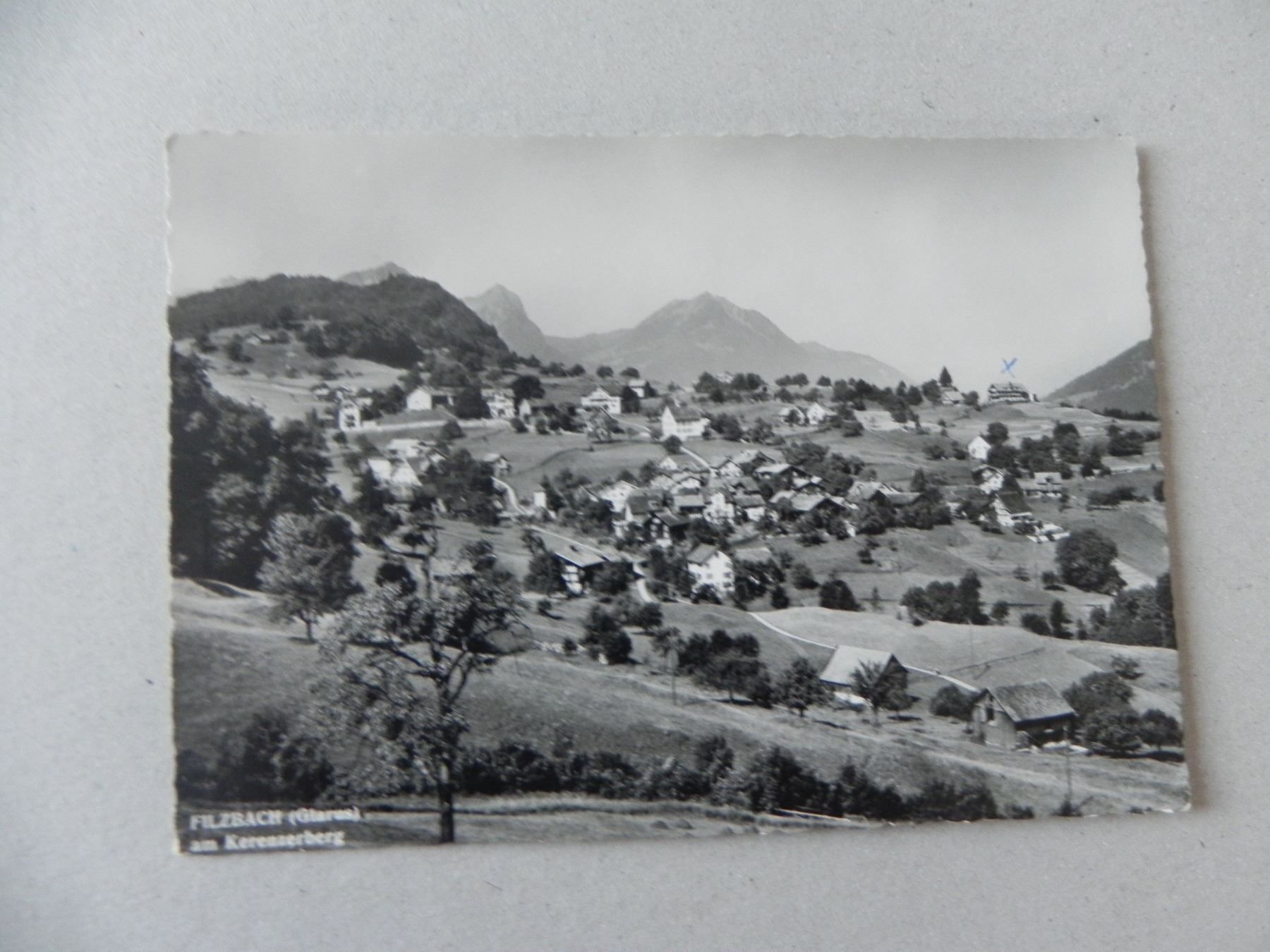 Ansichtskarten: Ansichtskarte Filzbach Glarus GL 1964 – Gebraucht aus Siebnen von krimsie